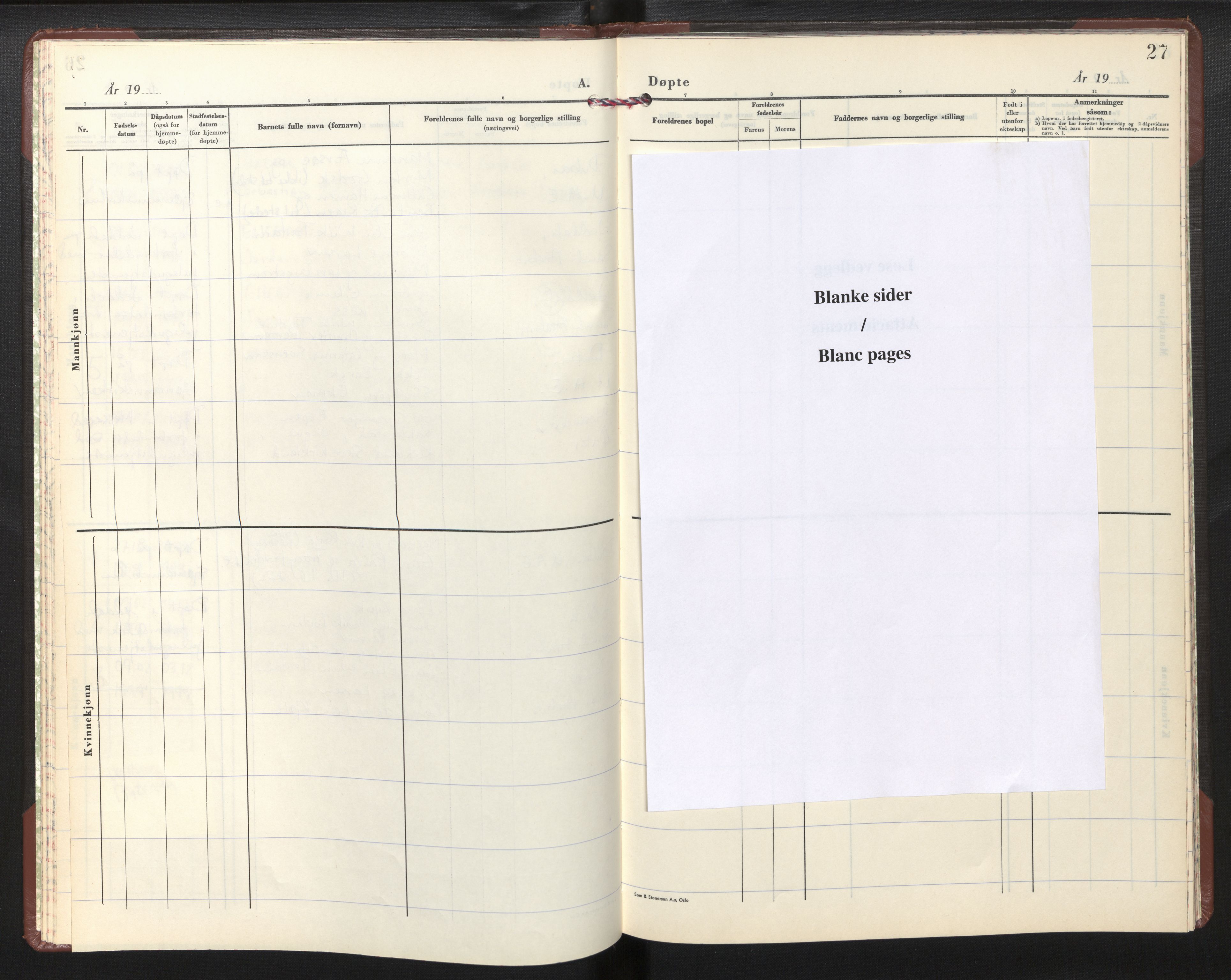 Den norske sjømannsmisjon i utlandet / Dubai, AV/SAB-SAB/PA-0377/H/Ha/L0001: Ministerialbok nr. A 1, 1975-1999, s. 26b-27a