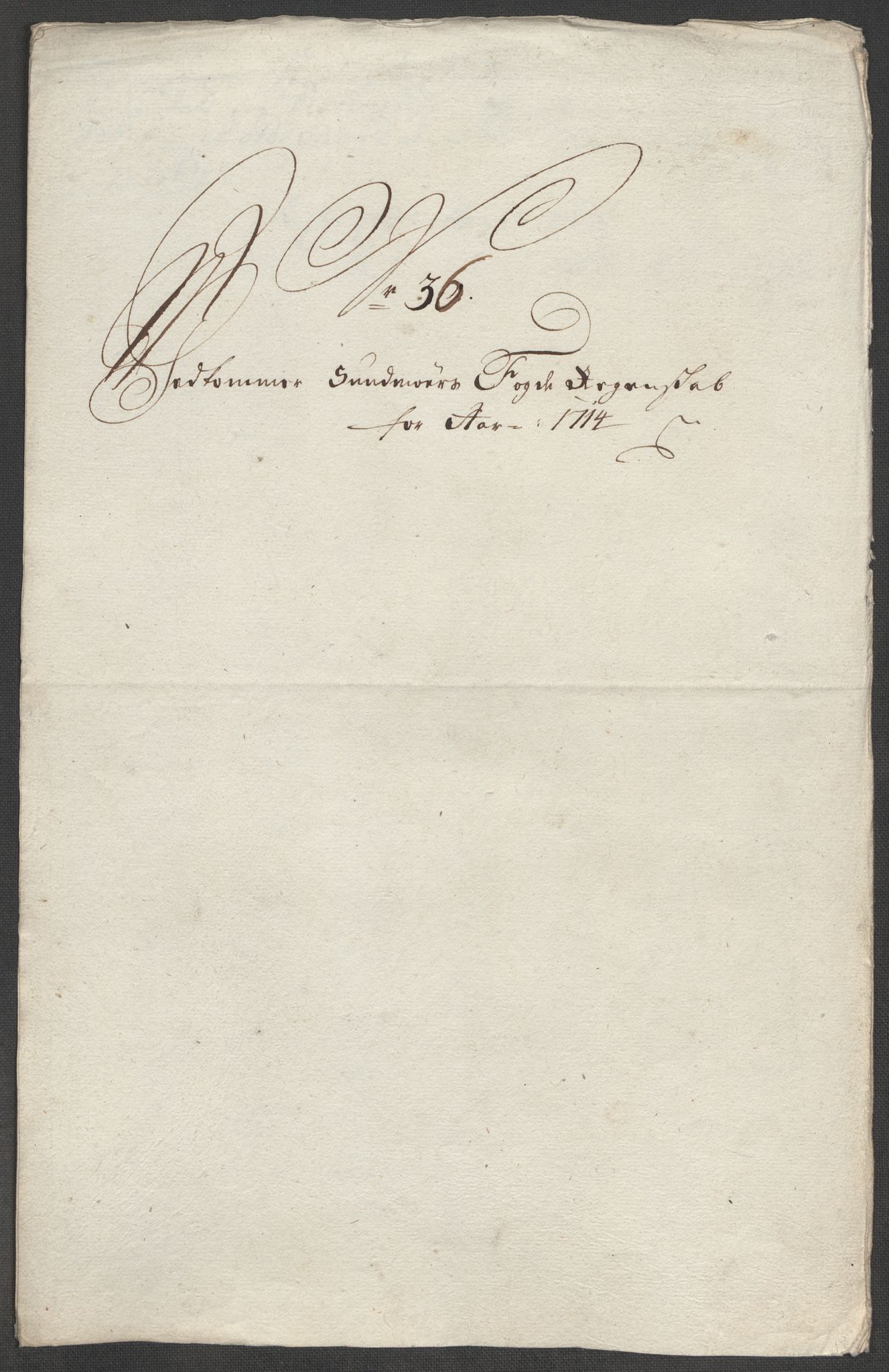 Rentekammeret inntil 1814, Reviderte regnskaper, Fogderegnskap, RA/EA-4092/R54/L3566: Fogderegnskap Sunnmøre, 1714, s. 265