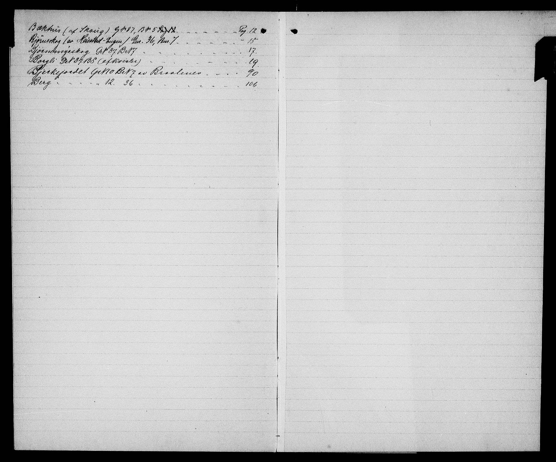 Moss sorenskriveri, SAO/A-10168: Panteregister nr. III 3, 1897-1923