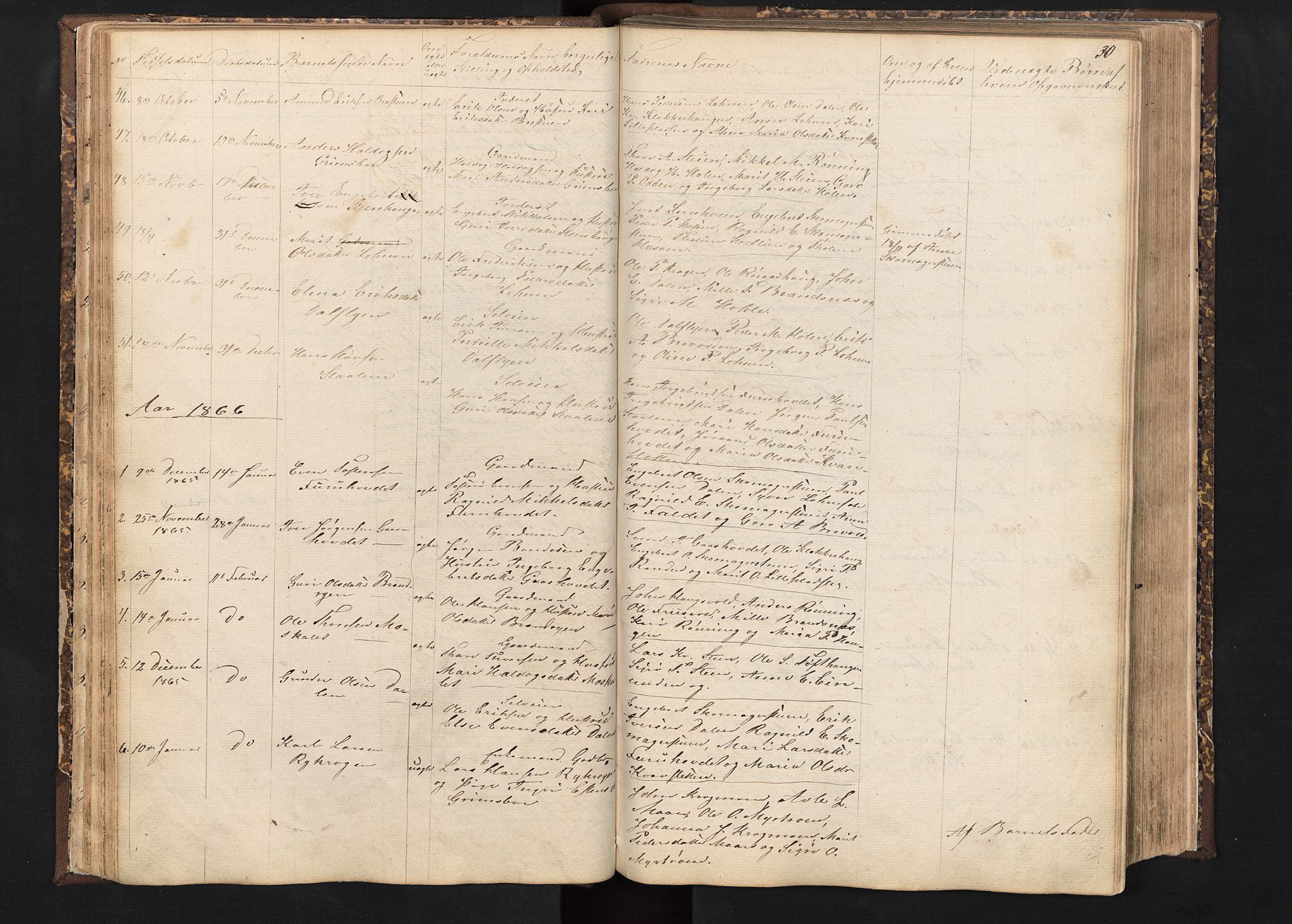 Alvdal prestekontor, AV/SAH-PREST-060/H/Ha/Hab/L0001: Klokkerbok nr. 1, 1857-1893, s. 30