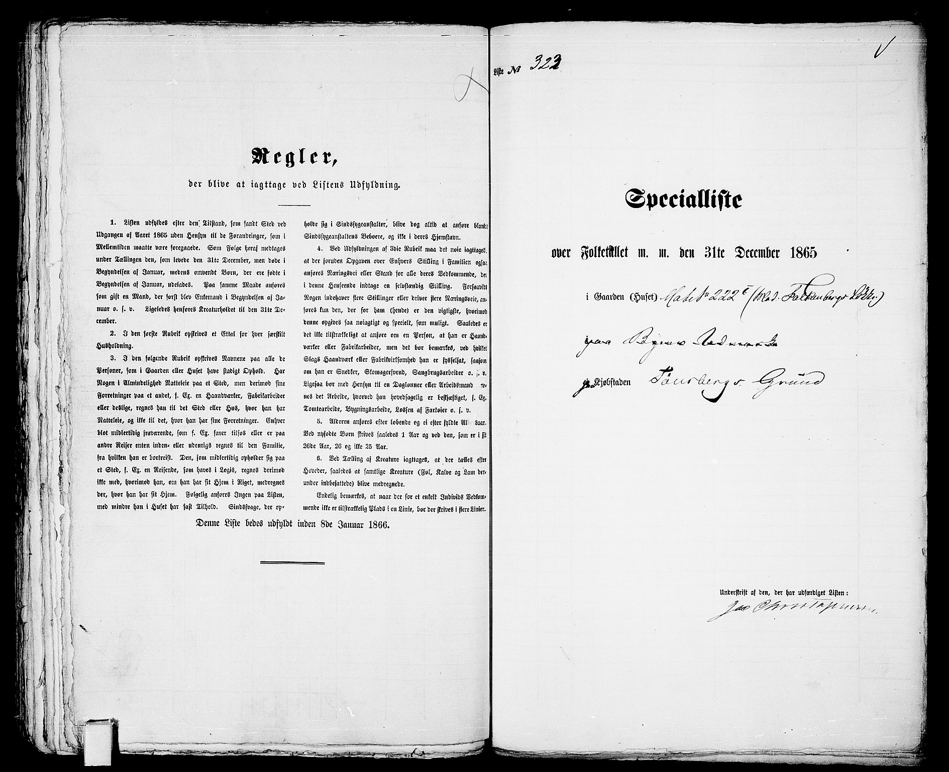 RA, Folketelling 1865 for 0705P Tønsberg prestegjeld, 1865, s. 689