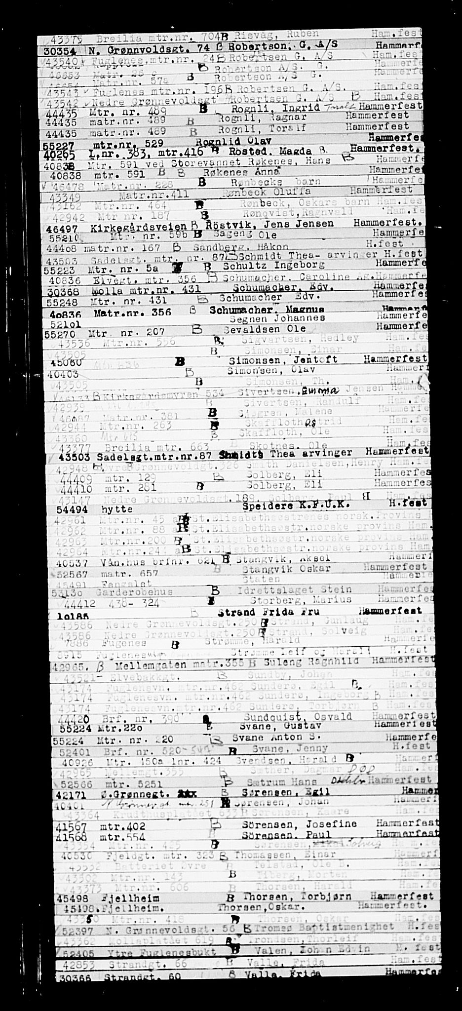 Krigsskadetrygdene for bygninger og løsøre, RA/S-1548/V/L0014: --, 1940-1945, s. 959