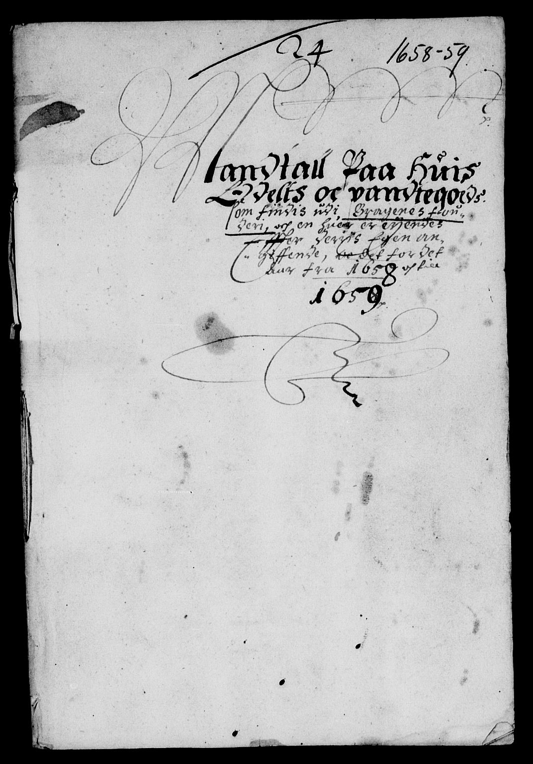 Rentekammeret inntil 1814, Reviderte regnskaper, Lensregnskaper, AV/RA-EA-5023/R/Rb/Rba/L0248: Akershus len, 1658-1659