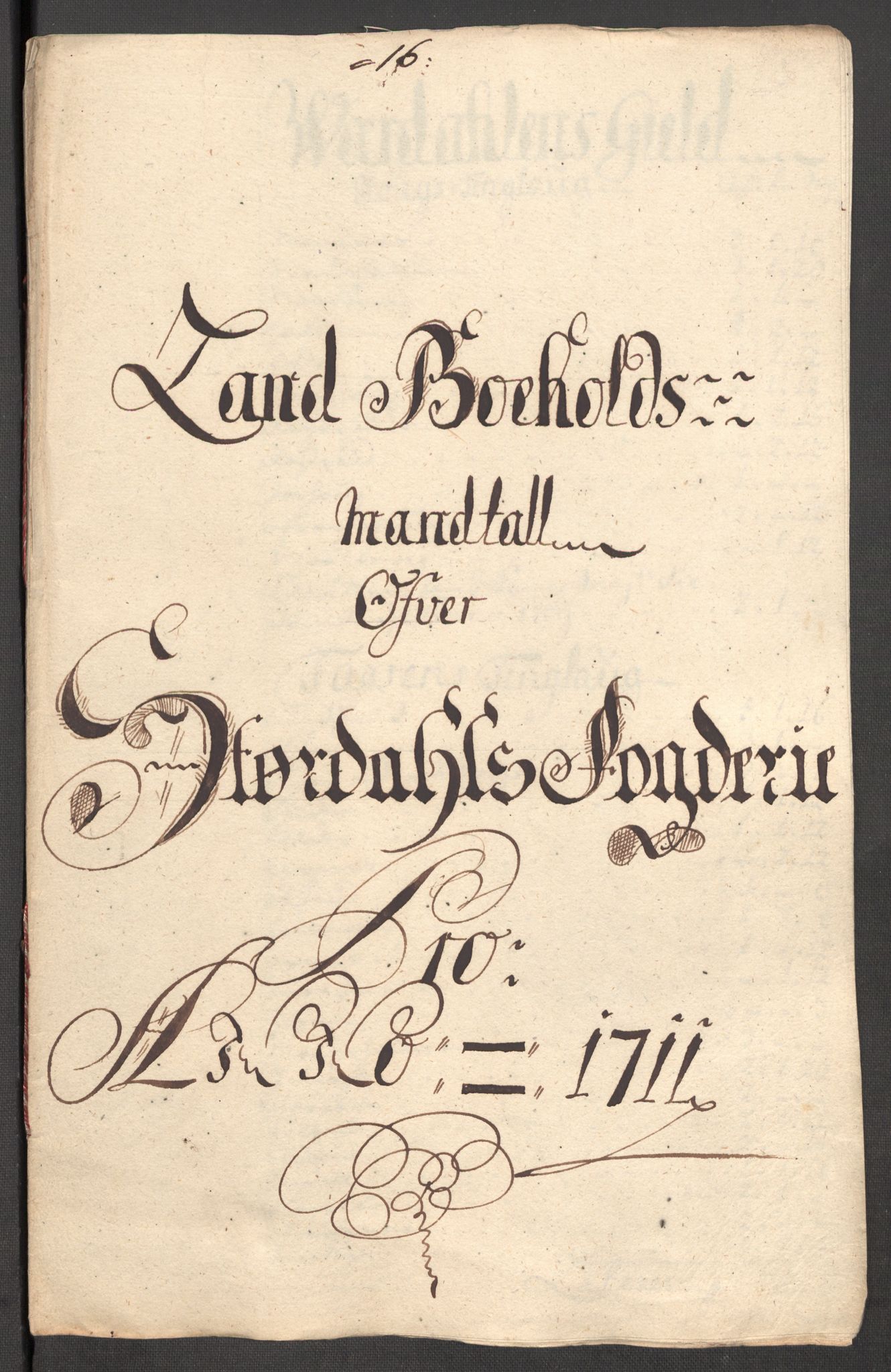 Rentekammeret inntil 1814, Reviderte regnskaper, Fogderegnskap, RA/EA-4092/R62/L4201: Fogderegnskap Stjørdal og Verdal, 1711, s. 172