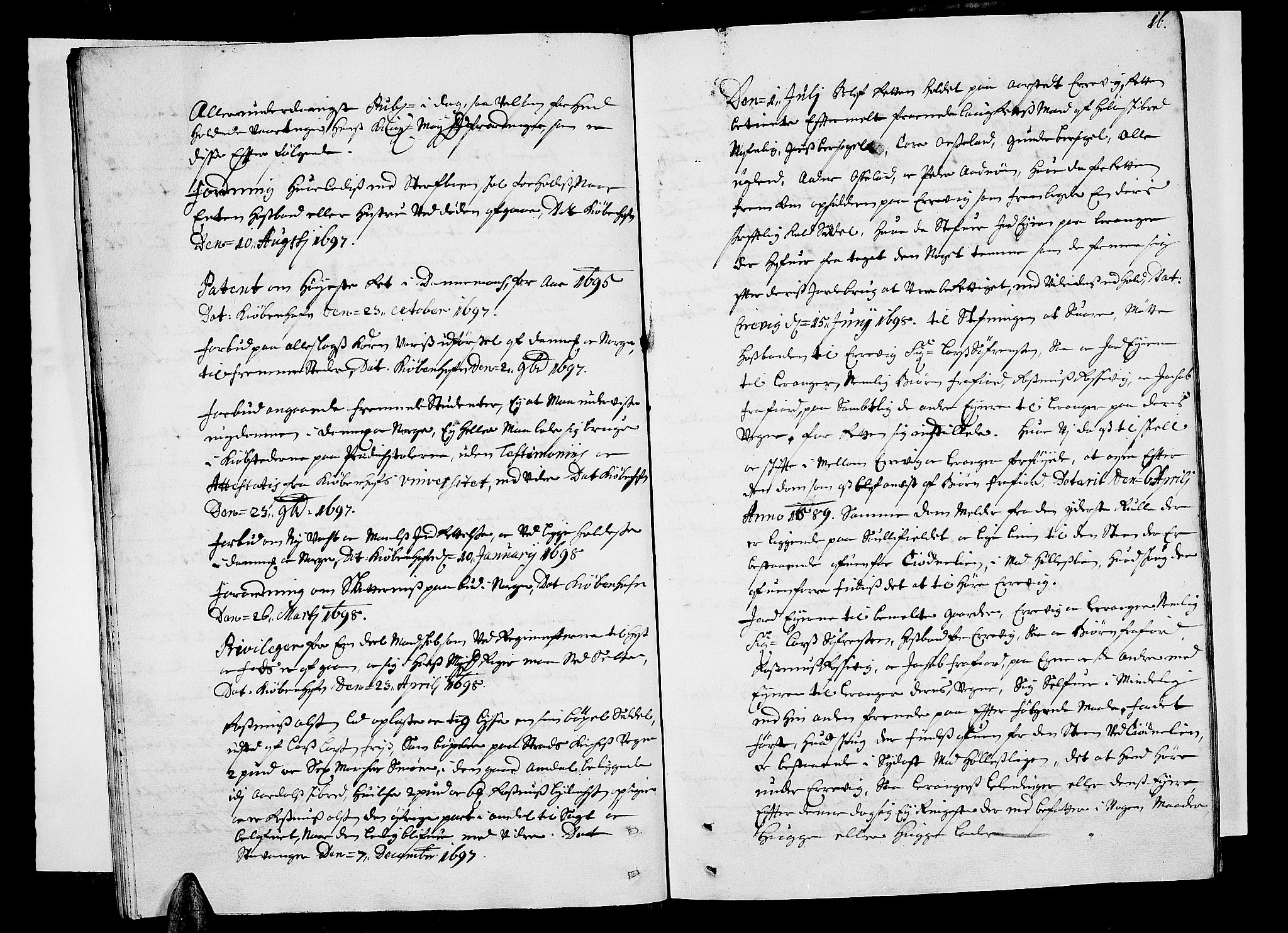Ryfylke tingrett, AV/SAST-A-100055/001/I/IB/IBBa/L0030: Tingbok, Karmsund og Hesby, 1698, s. 15b-16a