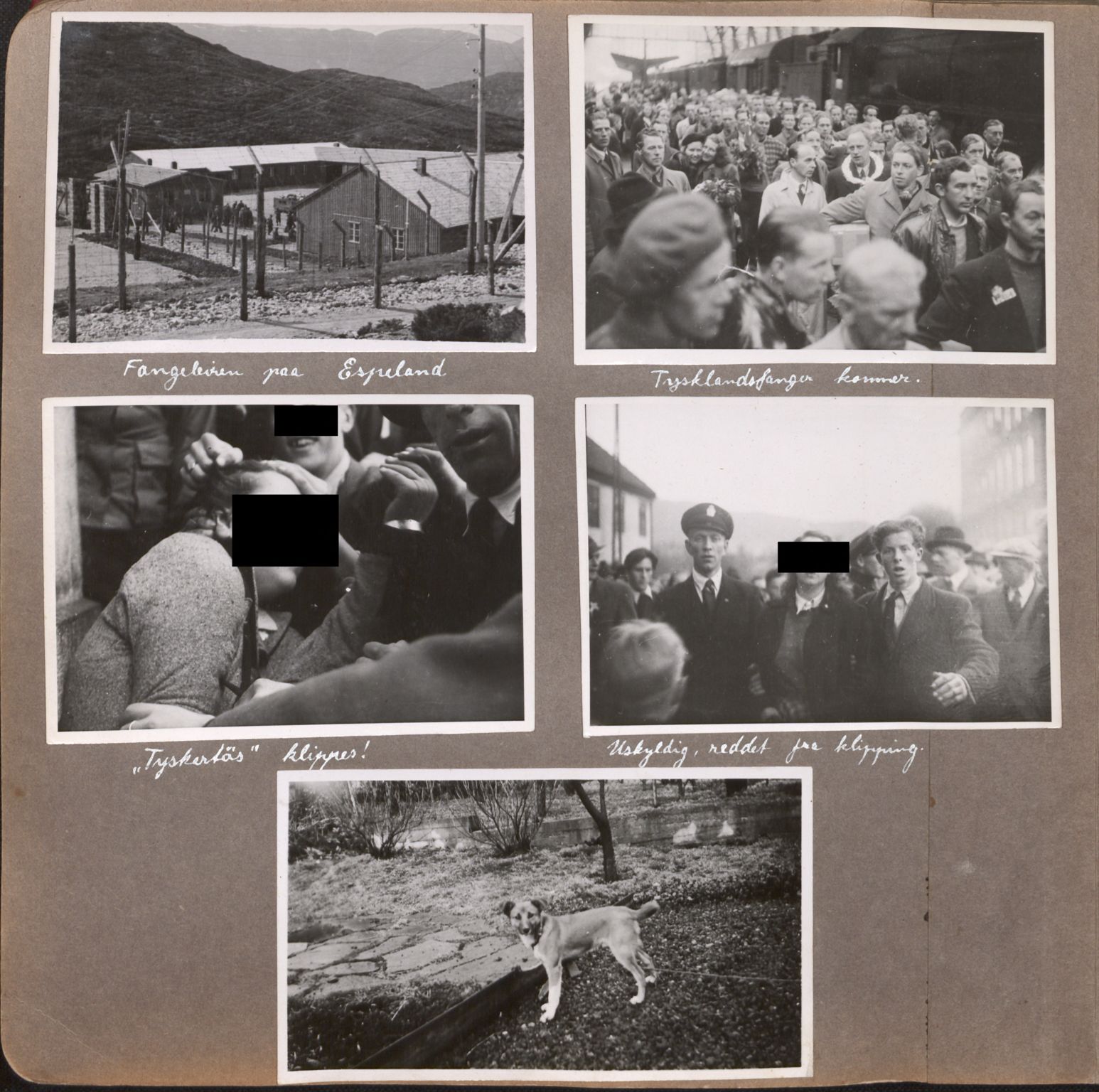 Jacobsen, Leon og Birgit, AV/SAB-SAB/PA-0607/U/Ua/L0006: Fotoalbum, 1940-1946, s. 4