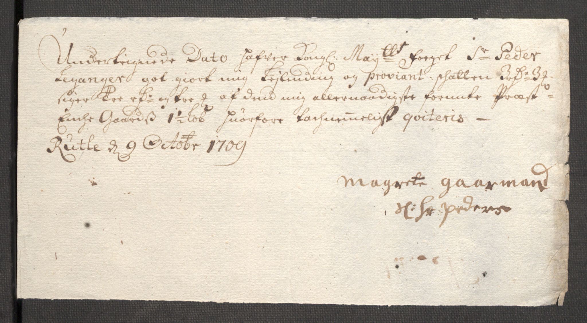 Rentekammeret inntil 1814, Reviderte regnskaper, Fogderegnskap, AV/RA-EA-4092/R52/L3316: Fogderegnskap Sogn, 1709-1710, s. 184