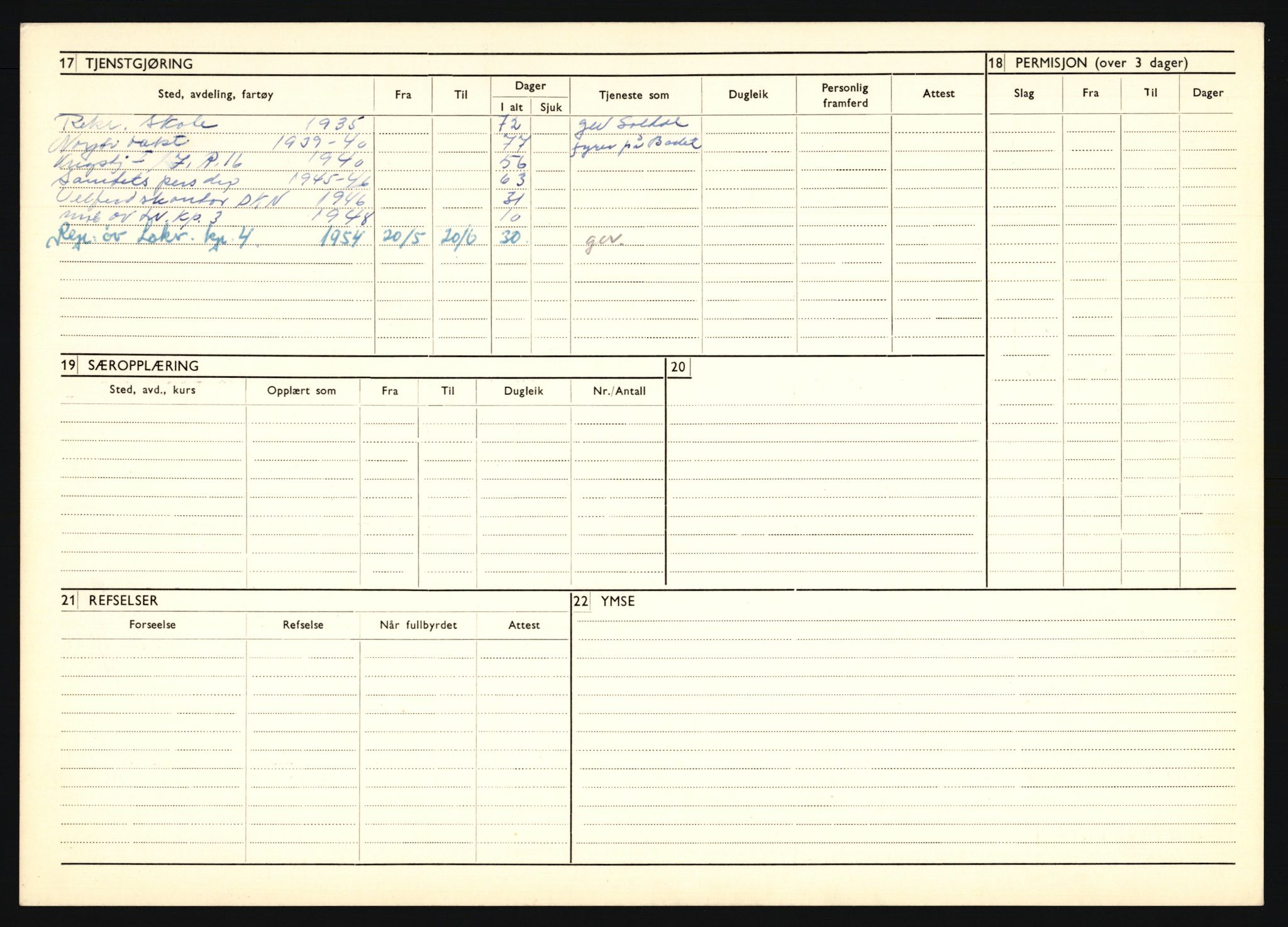 Forsvaret, Troms infanteriregiment nr. 16, AV/RA-RAFA-3146/P/Pa/L0019: Rulleblad for regimentets menige mannskaper, årsklasse 1935, 1935, s. 1274