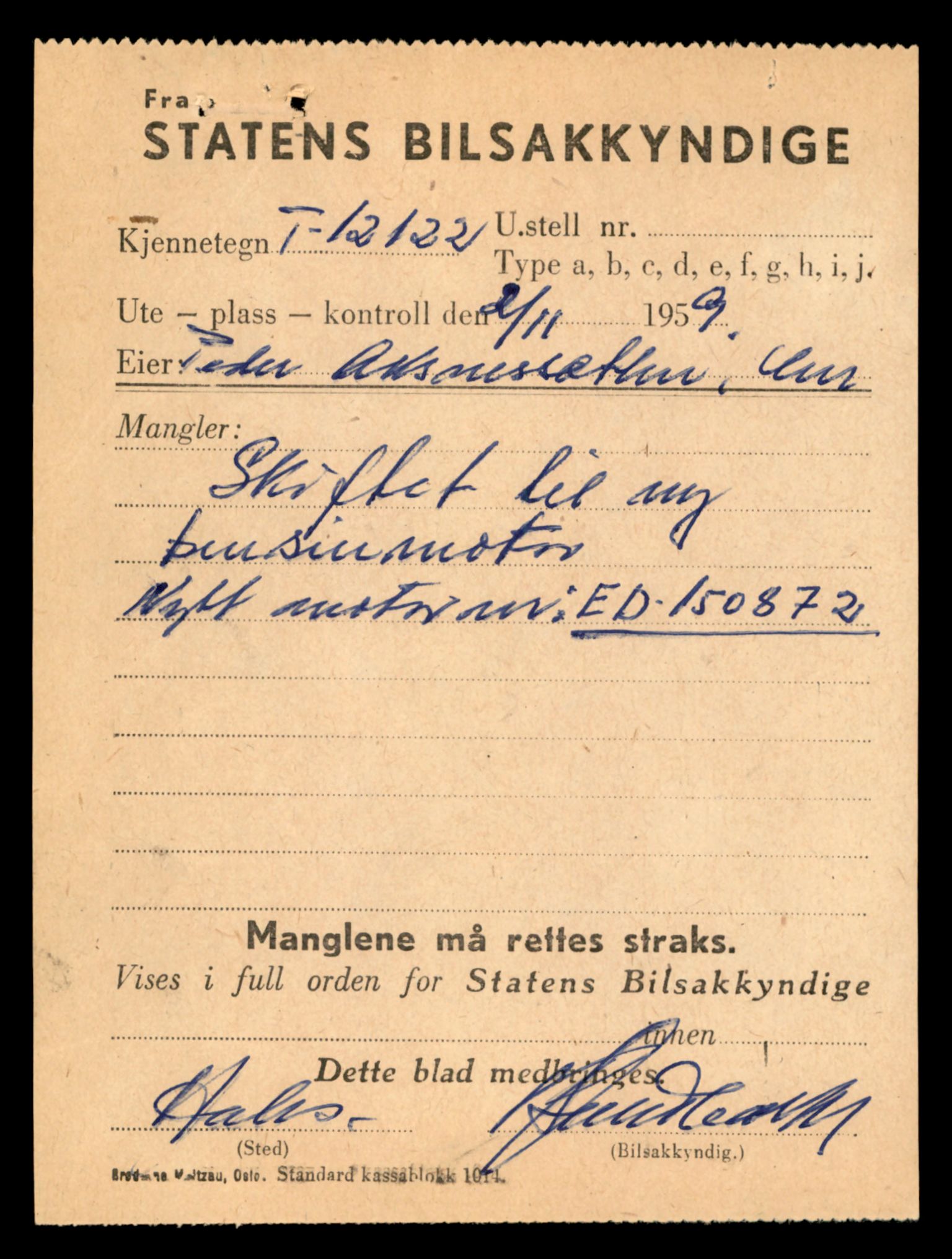 Møre og Romsdal vegkontor - Ålesund trafikkstasjon, AV/SAT-A-4099/F/Fe/L0036: Registreringskort for kjøretøy T 12831 - T 13030, 1927-1998, s. 1823