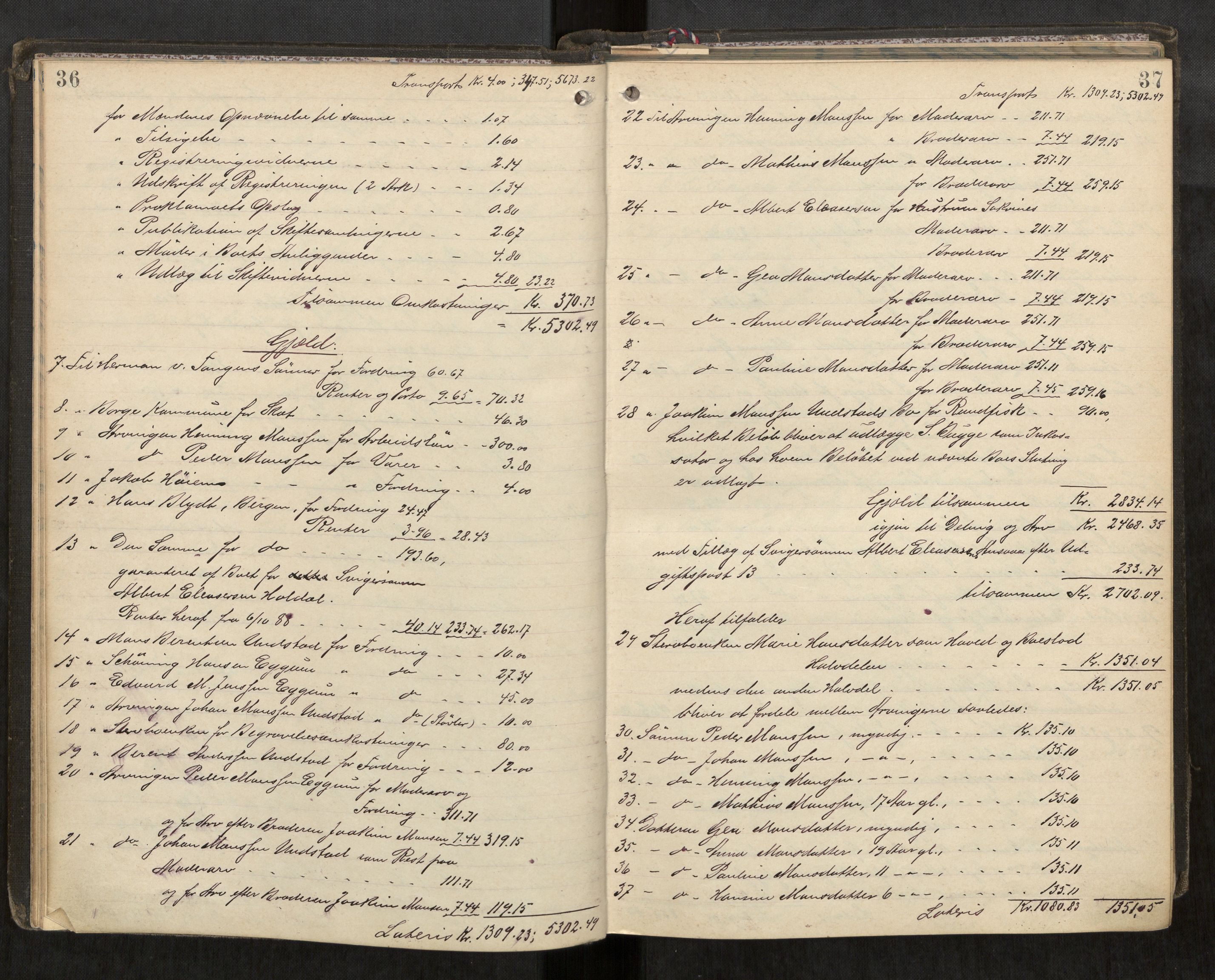 Lofoten sorenskriveri, AV/SAT-A-0017/1/3/3A/L0005: Skifteprotokoll, 1892-1897, s. 36-37