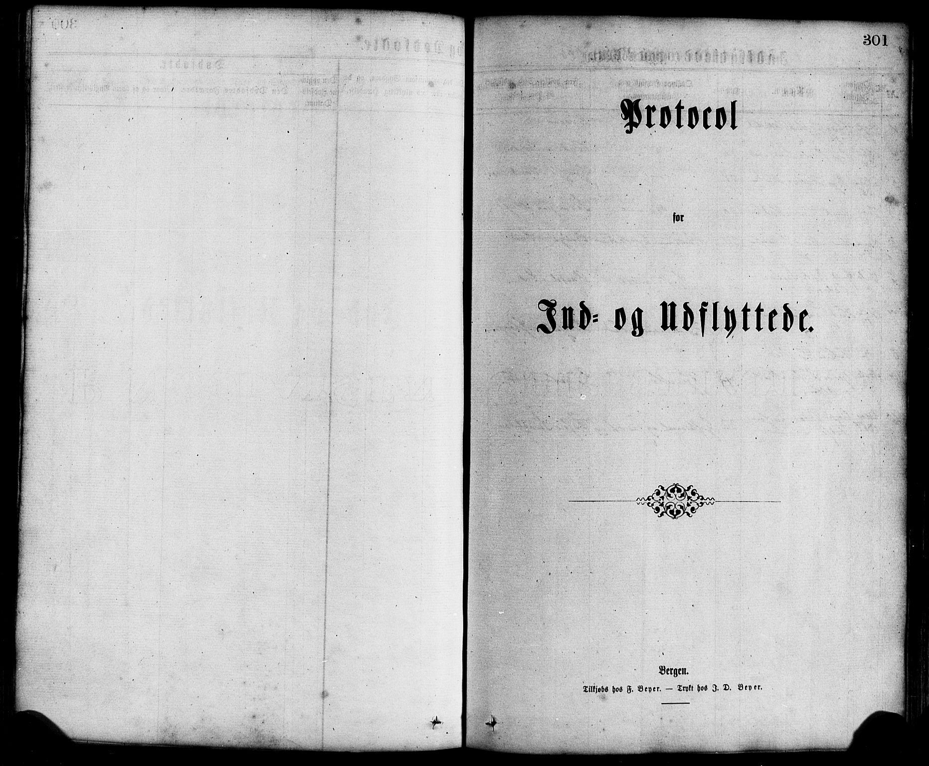 Davik sokneprestembete, SAB/A-79701/H/Haa/Haaa/L0006: Ministerialbok nr. A 6, 1867-1881, s. 301
