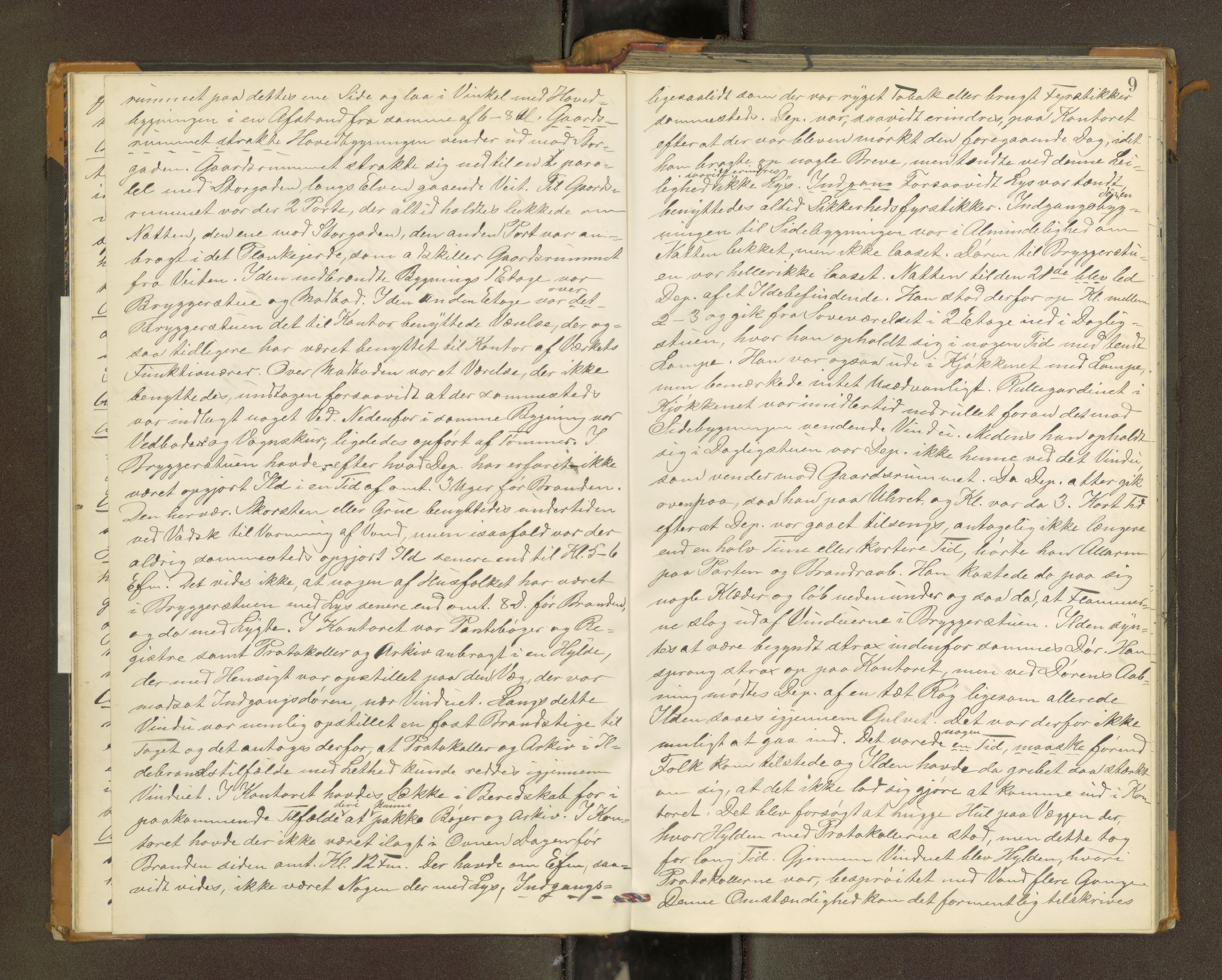 Røros sorenskriveri, AV/SAT-A-0023/1/1B/L0010: Ekstrarettsprotokoll, 1886-1889, s. 8b-9a