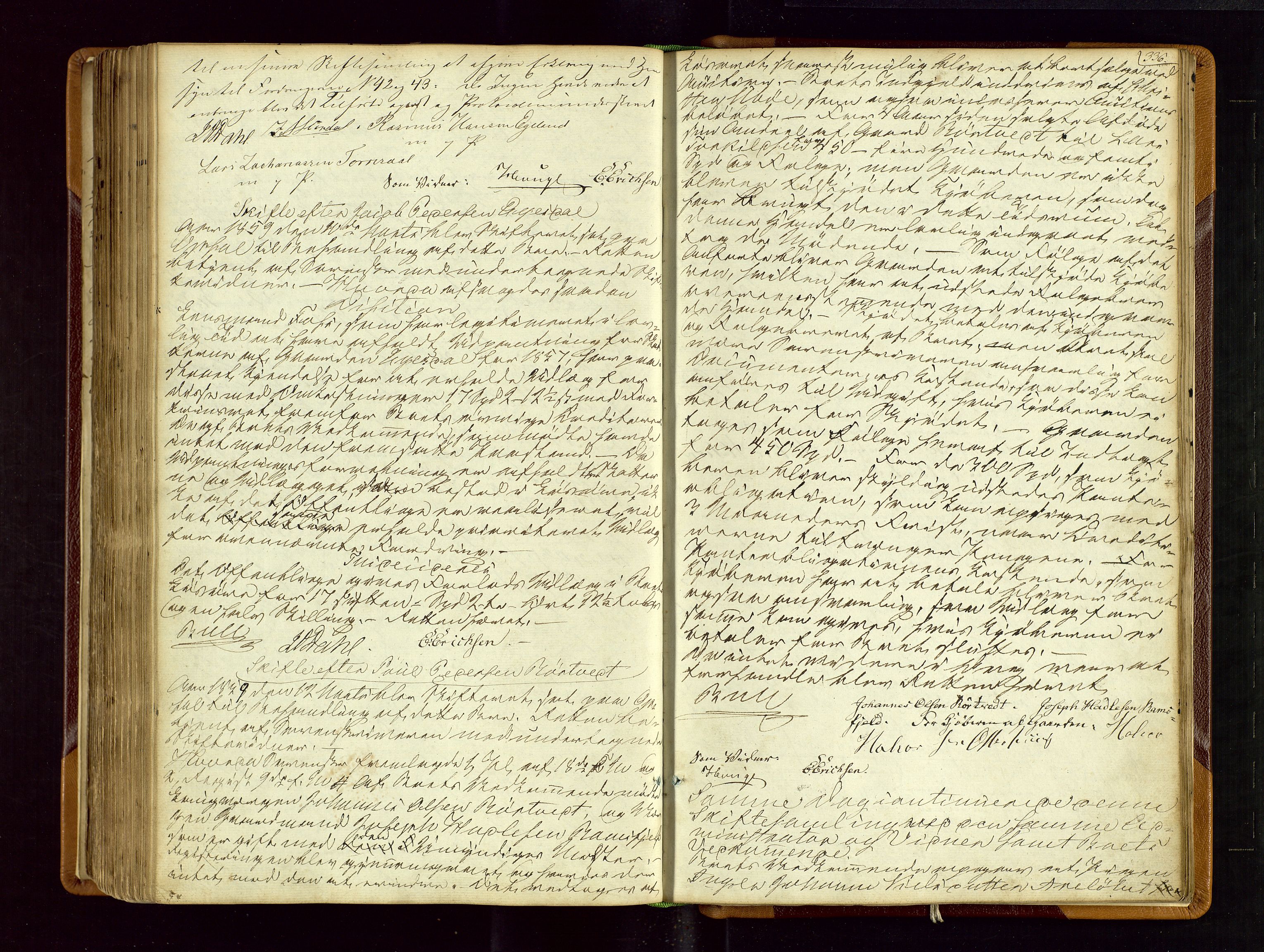 Ryfylke tingrett, AV/SAST-A-100055/001/IV/IVF/L0001: Skifteforhandlingsprotokoll A 1, 1844-1862, s. 336