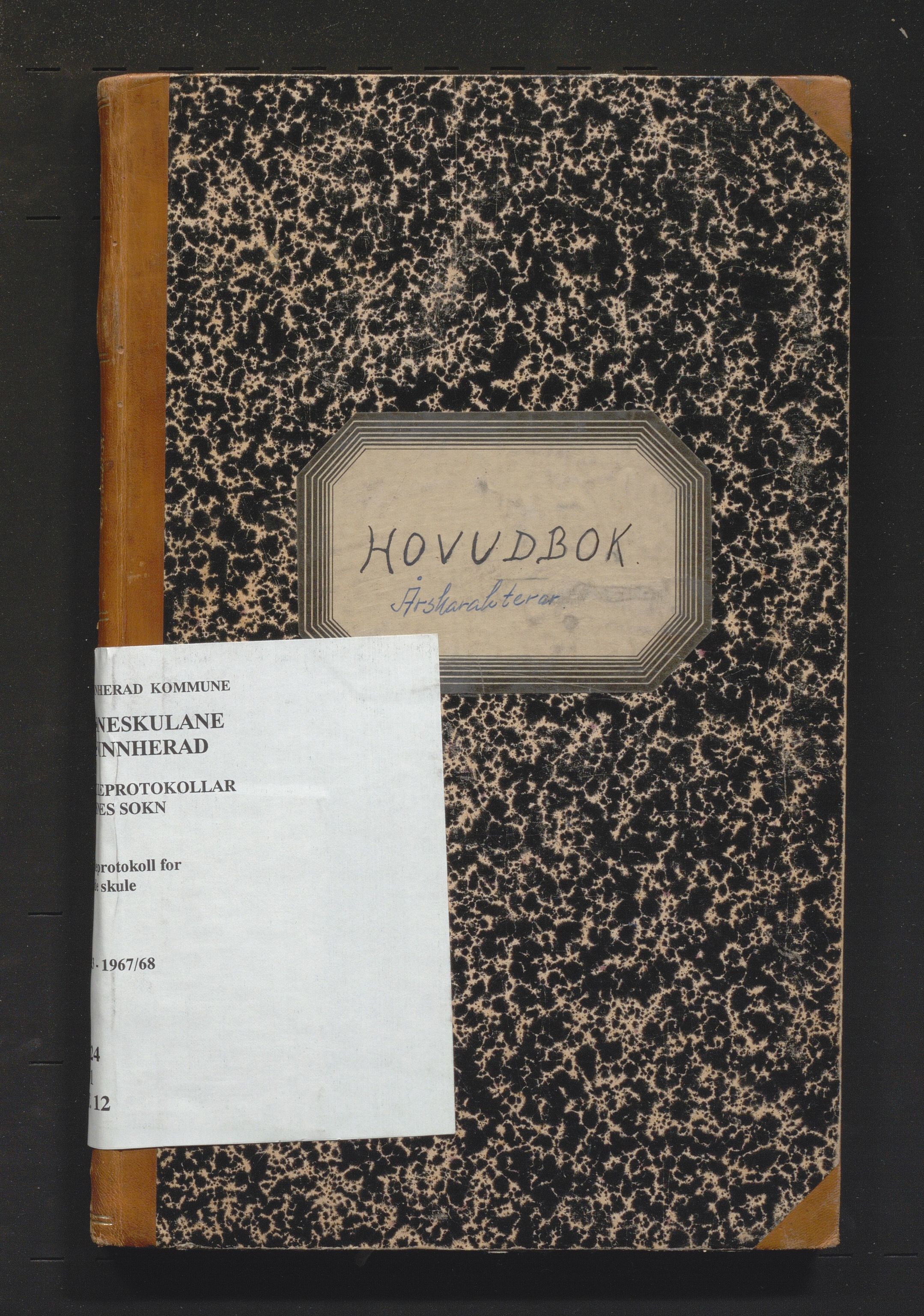 Kvinnherad kommune. Barneskulane, IKAH/1224-231/F/Ff/L0012: Skuleprotokoll for Sunde skule , 1923-1968