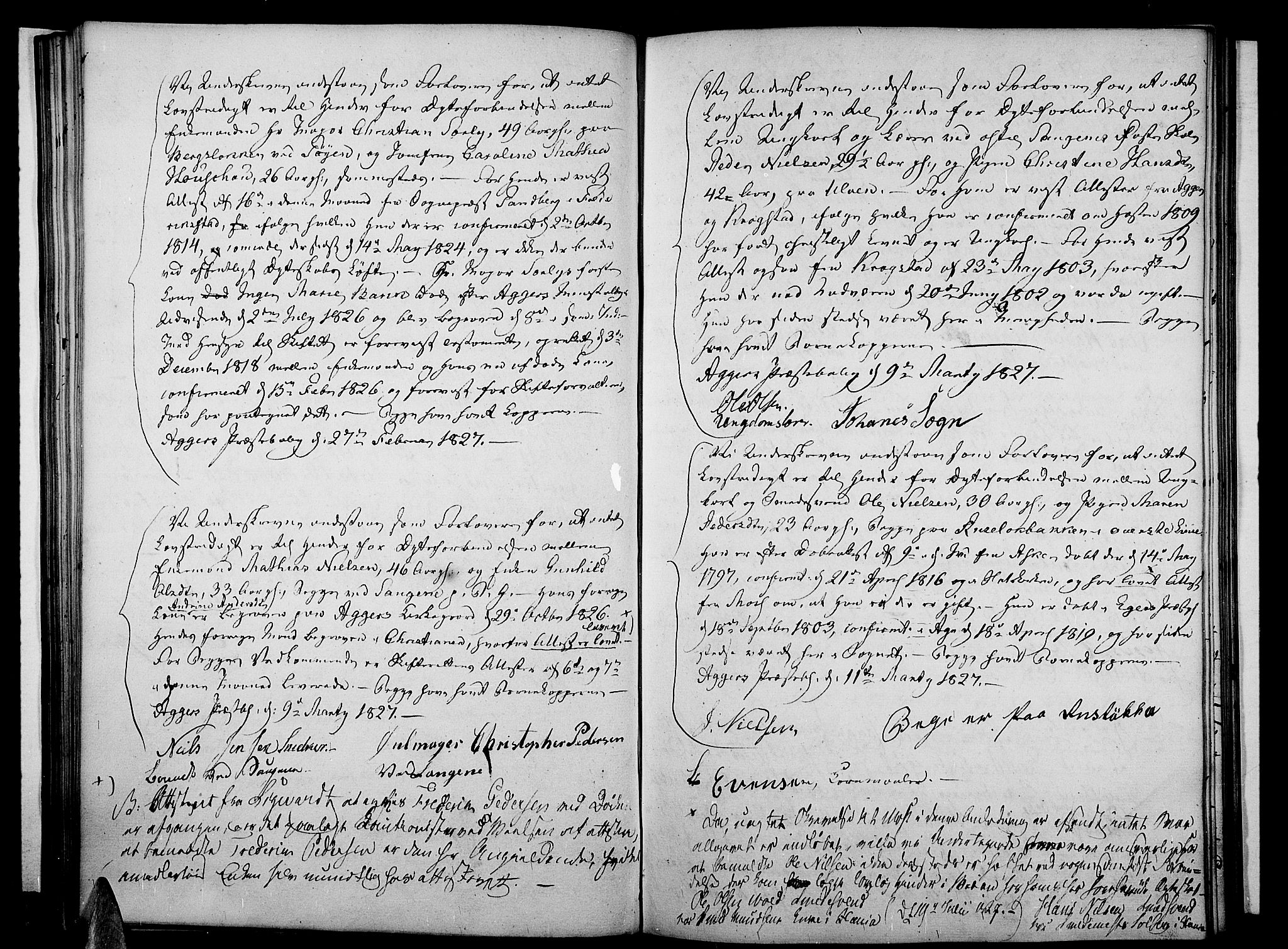 Aker prestekontor kirkebøker, AV/SAO-A-10861/L/L0004: Forlovererklæringer nr. 4, 1778-1831