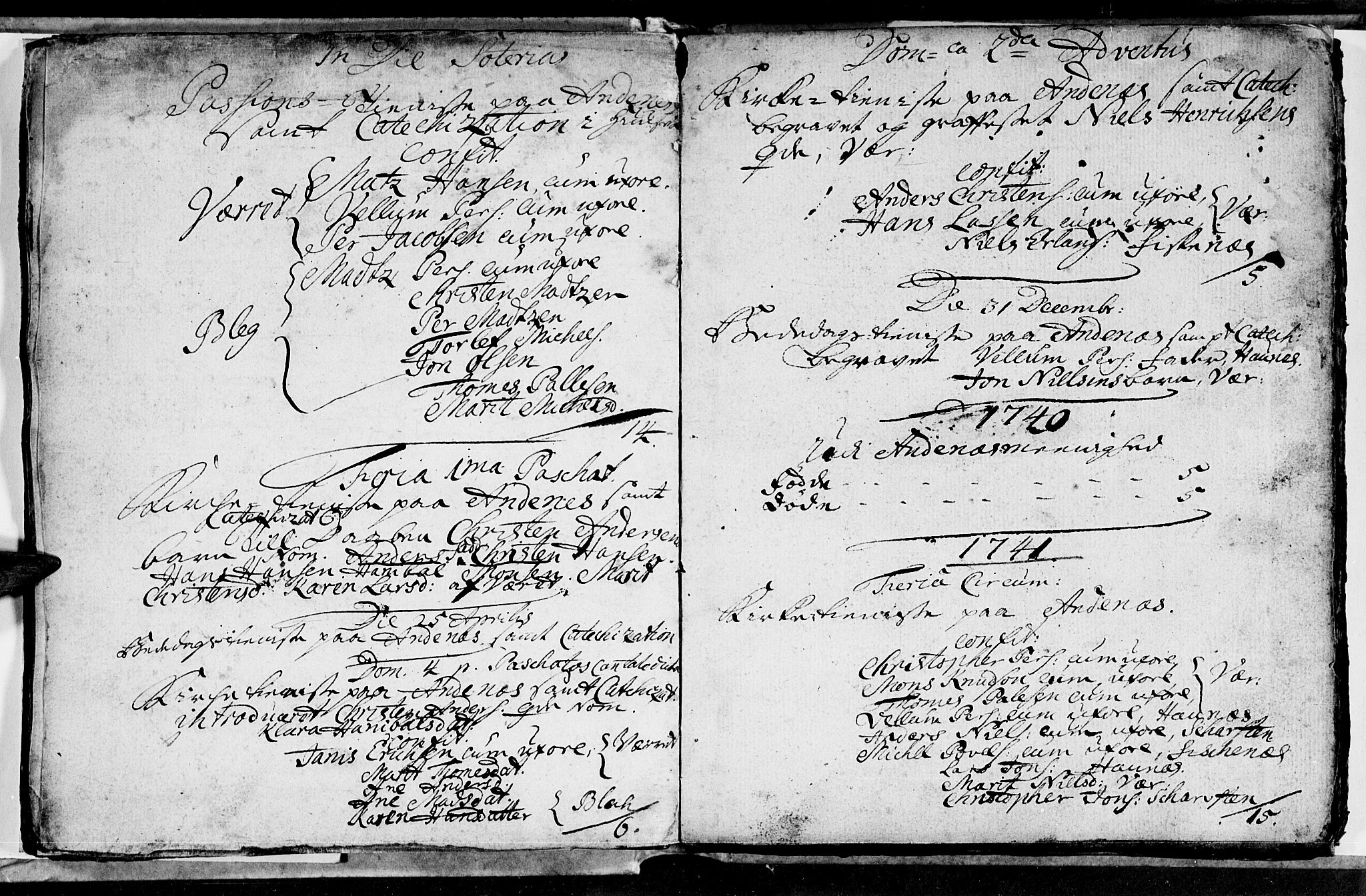 Ministerialprotokoller, klokkerbøker og fødselsregistre - Nordland, AV/SAT-A-1459/899/L1433: Ministerialbok nr. 899A01, 1736-1758