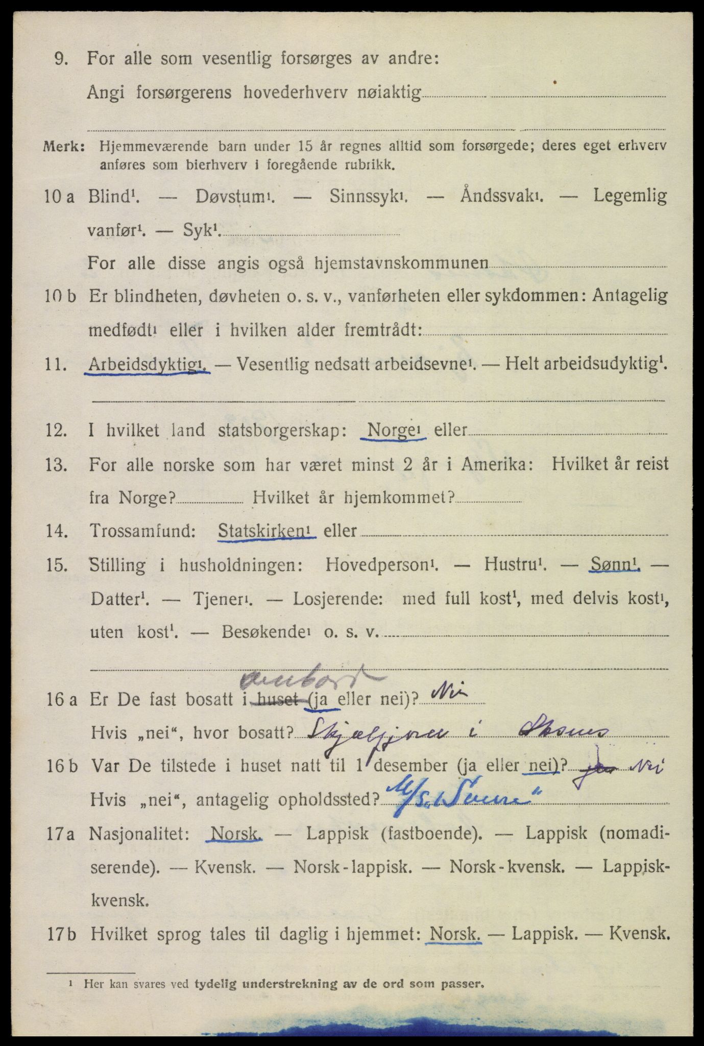 SAT, Folketelling 1920 for 1868 Øksnes herred, 1920, s. 2387