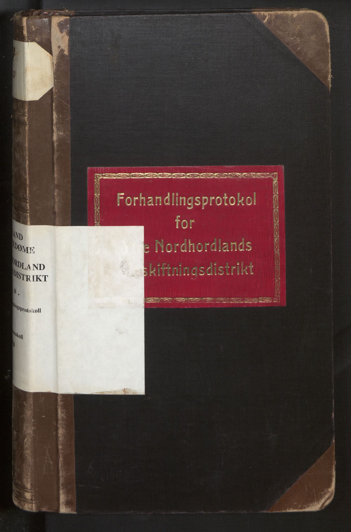 Hordaland jordskiftedøme - II Ytre Nordhordland jordskiftedistrikt, AV/SAB-A-6901/A/Aa/L0031: Forhandlingsprotokoll, 1919-1920