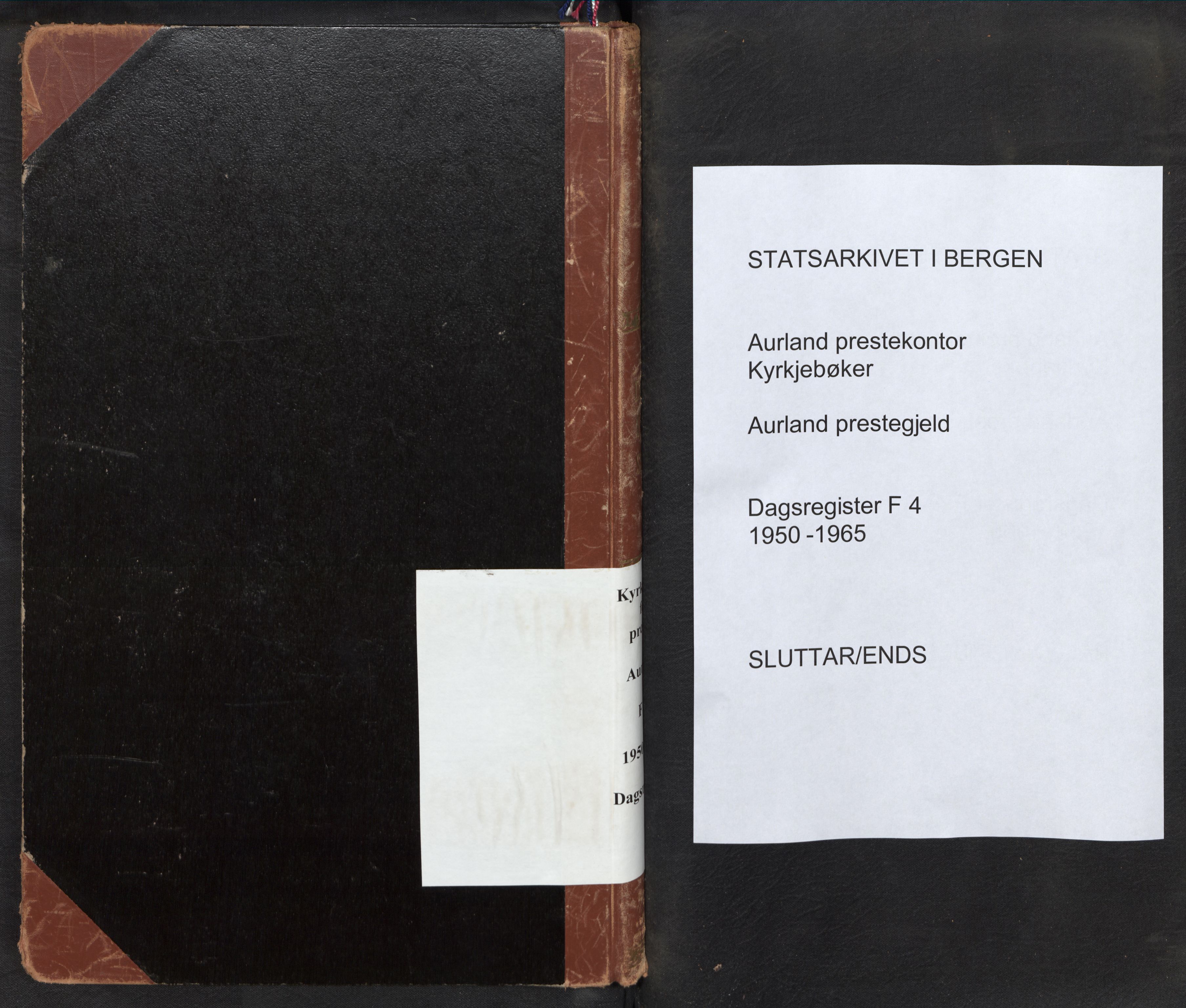 Aurland sokneprestembete, SAB/A-99937/H/Ha/Haf: Dagregister nr. F 4, 1950-1965, s. 101b-102a