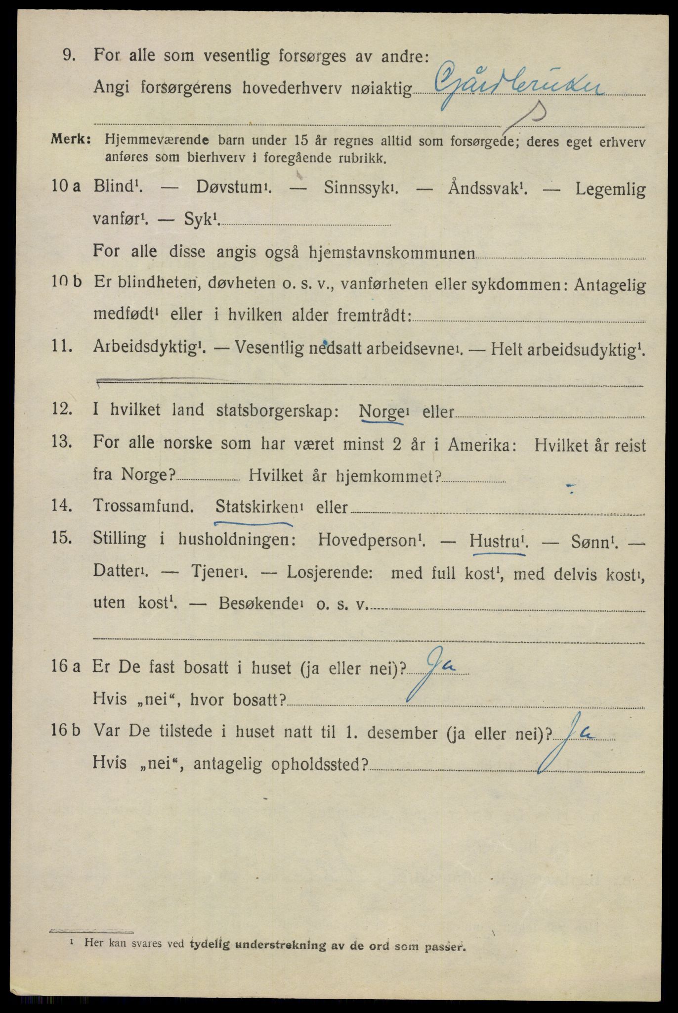 SAO, Folketelling 1920 for 0235 Ullensaker herred, 1920, s. 8796