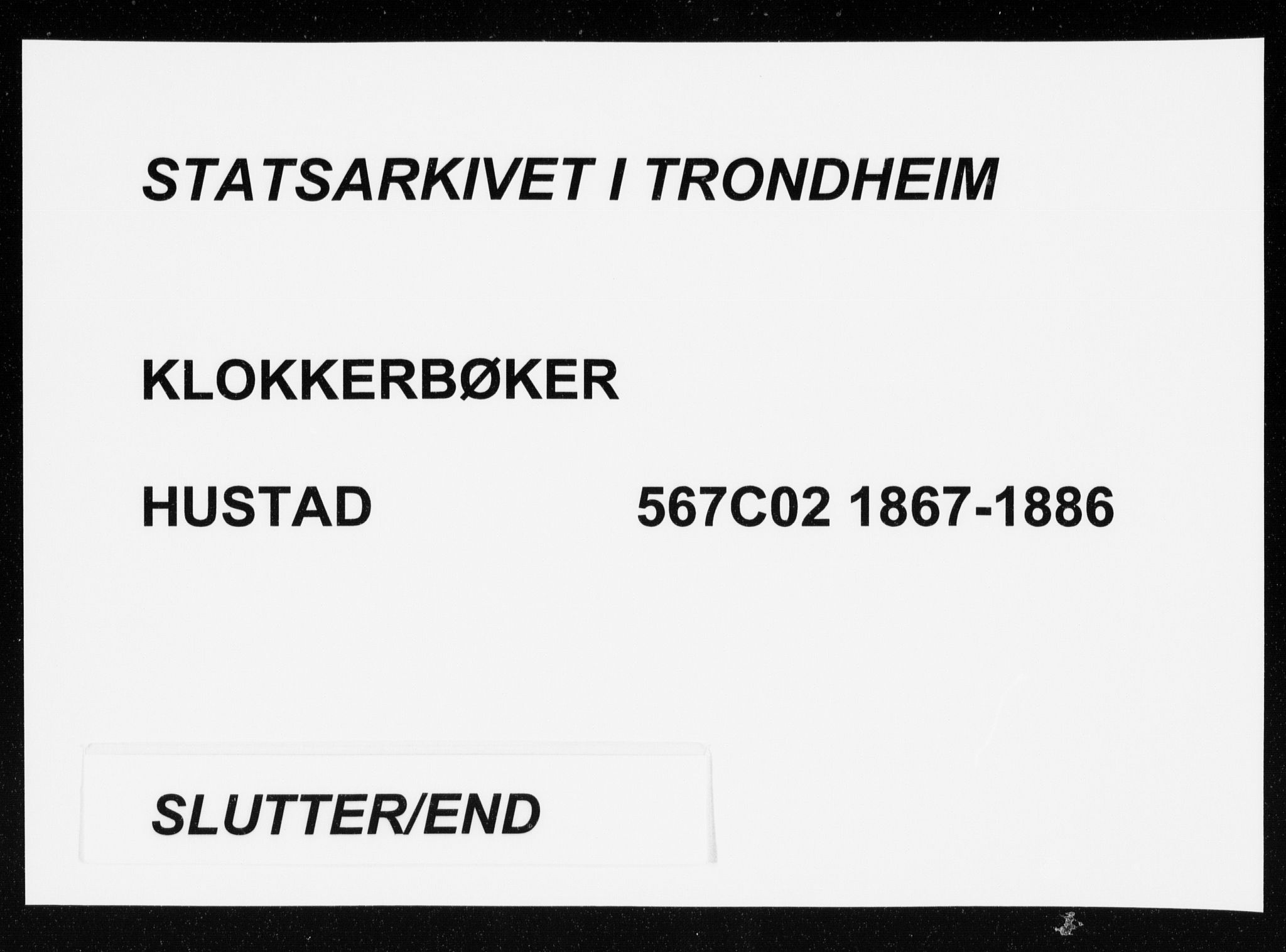 Ministerialprotokoller, klokkerbøker og fødselsregistre - Møre og Romsdal, SAT/A-1454/567/L0782: Klokkerbok nr. 567C02, 1867-1886