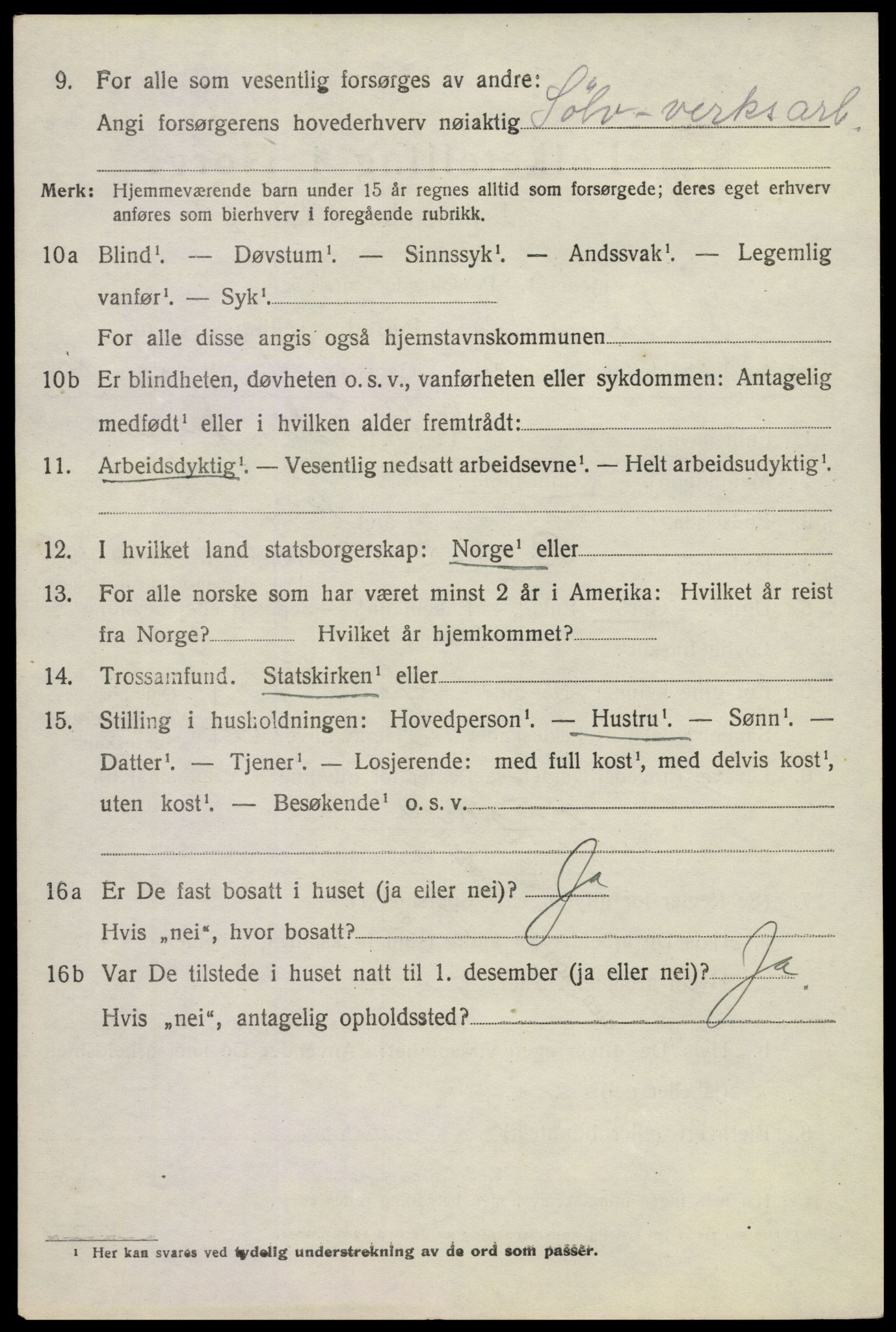 SAKO, Folketelling 1920 for 0629 Ytre Sandsvær herred, 1920, s. 1727
