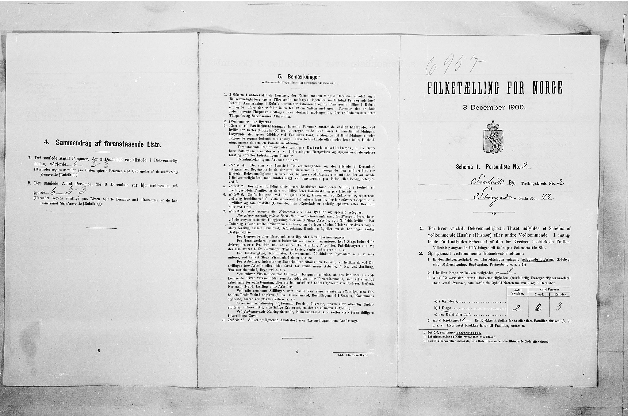 RA, Folketelling 1900 for 0701 Svelvik ladested, 1900, s. 42
