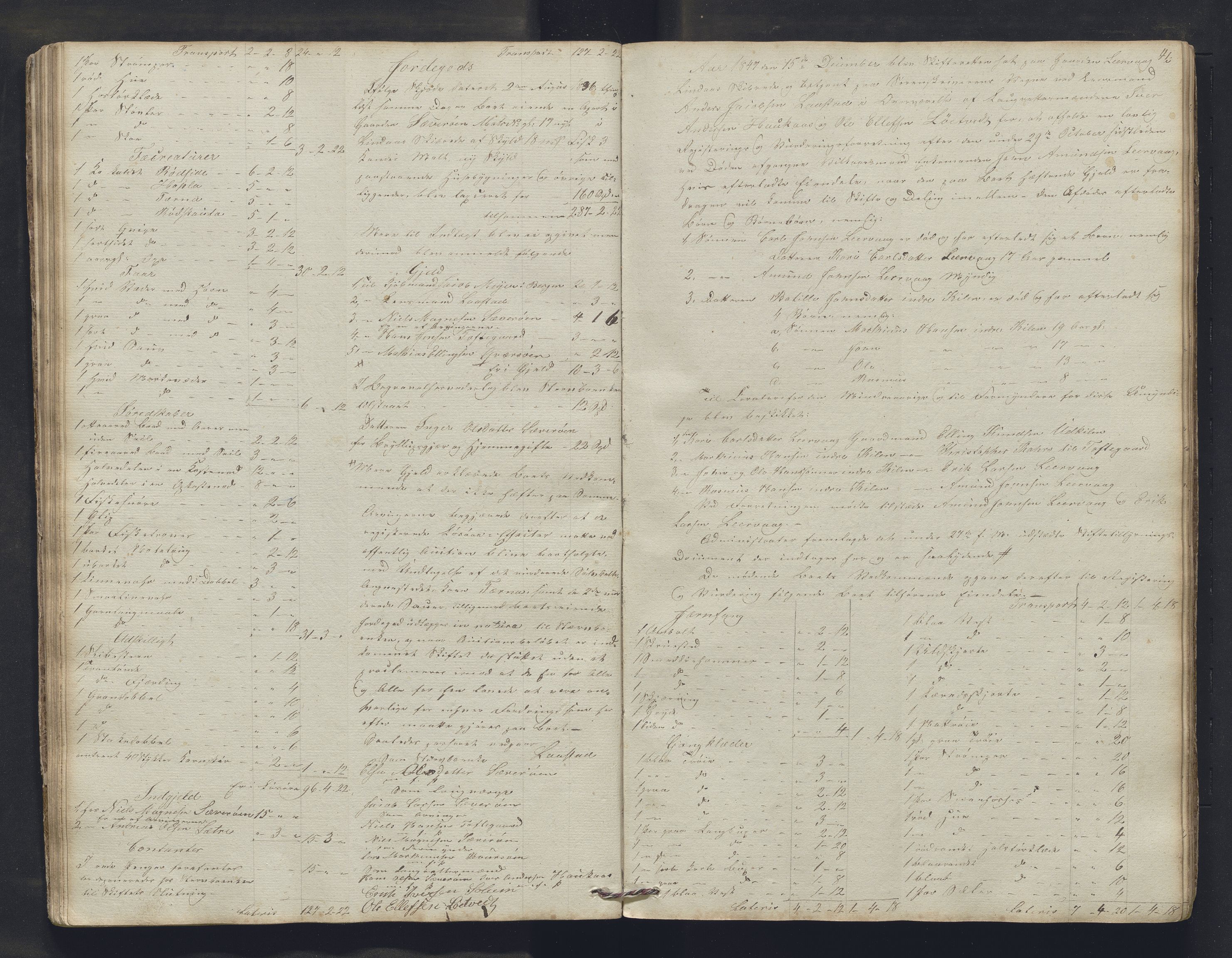 Nordhordland sorenskrivar, SAB/A-2901/1/H/Hb/L0015: Registreringsprotokollar, 1846-1850, s. 41