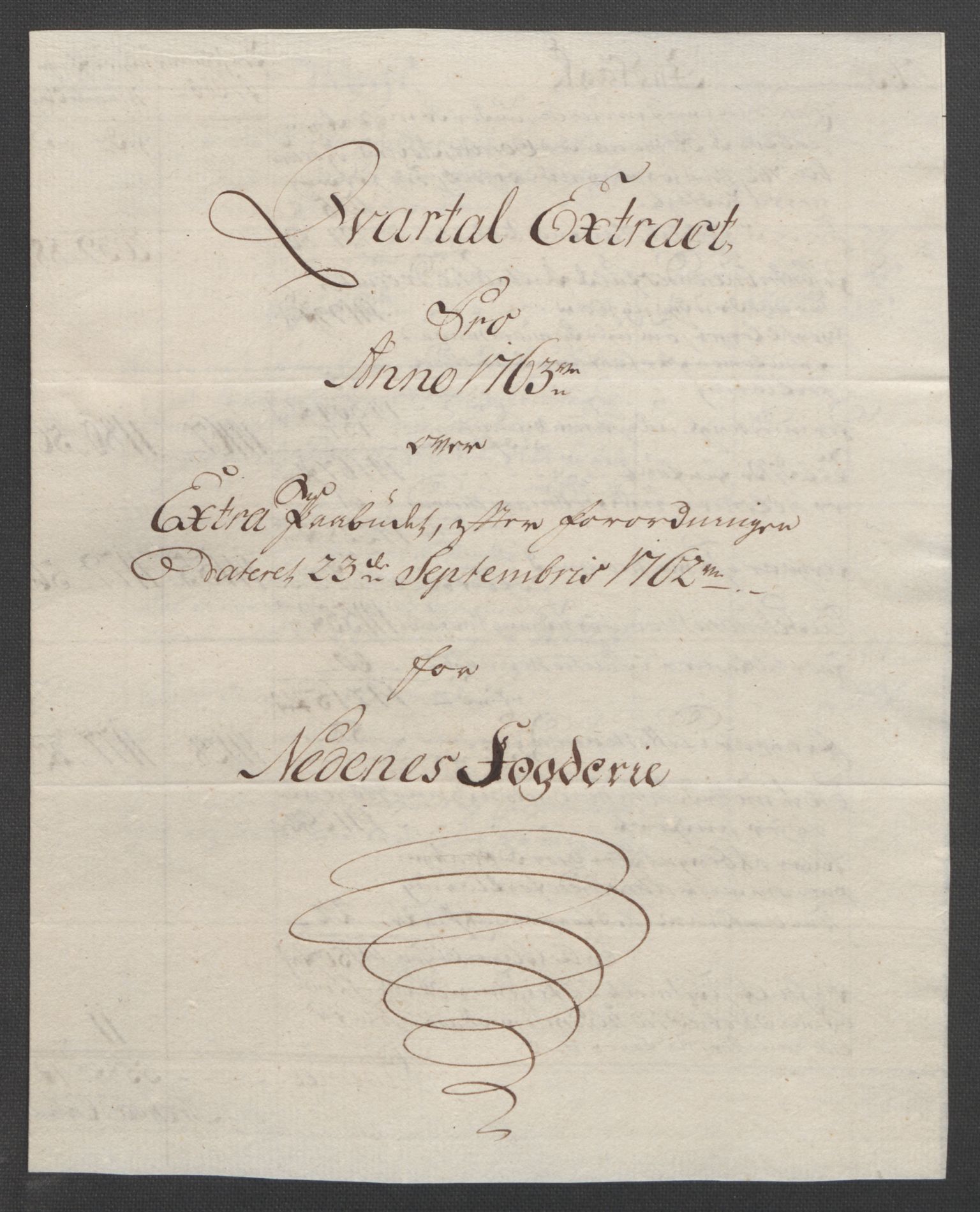 Rentekammeret inntil 1814, Reviderte regnskaper, Fogderegnskap, RA/EA-4092/R39/L2424: Ekstraskatten Nedenes, 1762-1767, s. 70