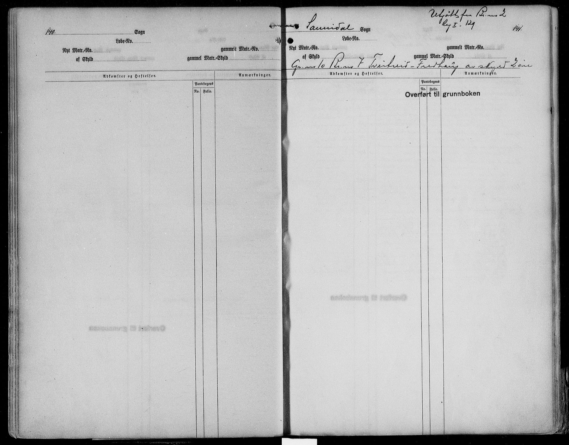 Kragerø sorenskriveri, AV/SAKO-A-65/G/Gb/Gbb/L0001a: Panteregister nr. II 1a, s. 140-141