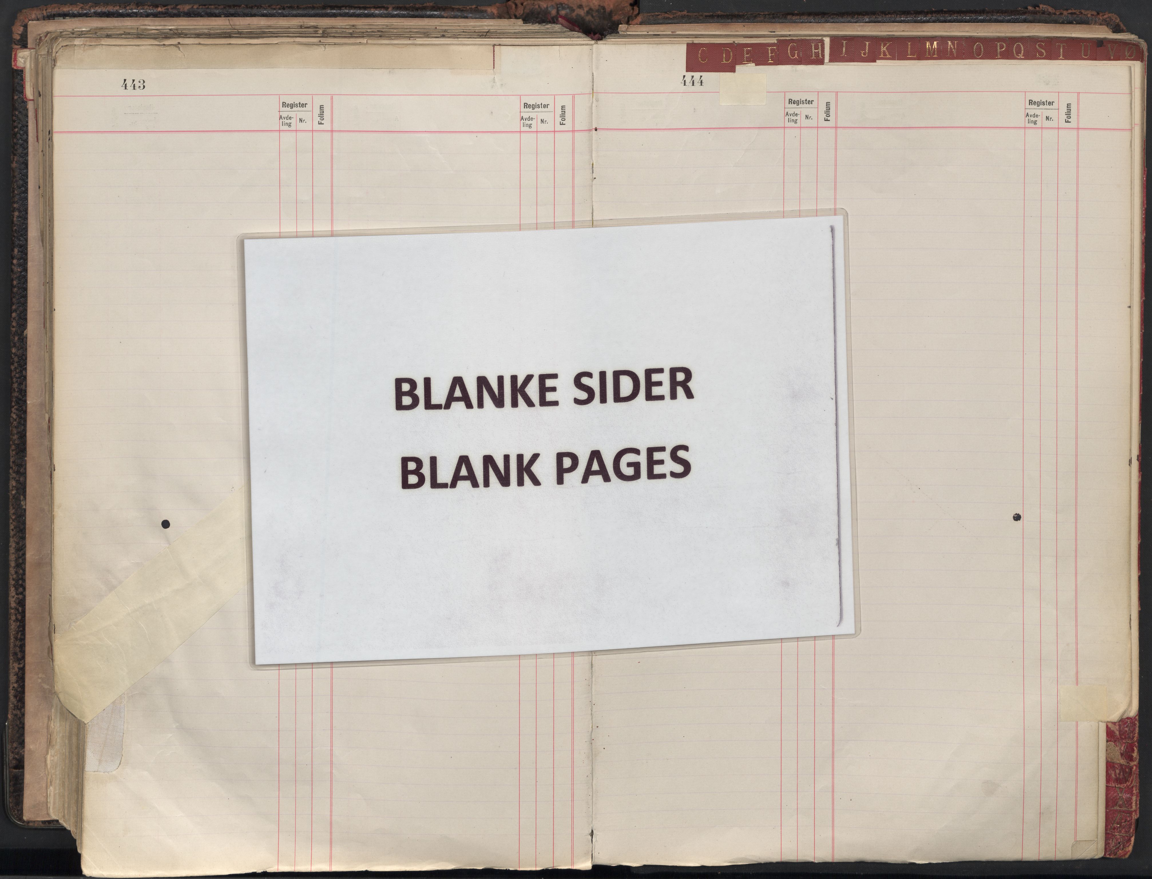 Oslo byfogd avd. II, AV/SAO-A-10942/G/Ga/Gaa/L0005: Firmaregister: B 1-25, aksjeselskaper, s. 443-444