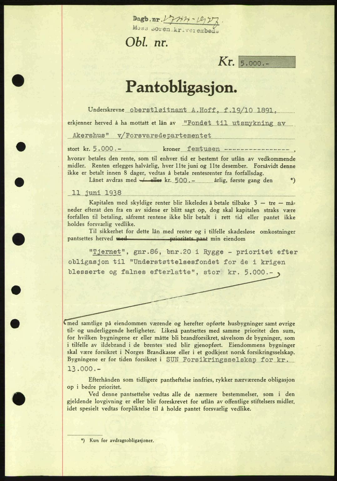 Moss sorenskriveri, SAO/A-10168: Pantebok nr. B4, 1937-1938, Dagboknr: 1744/1937