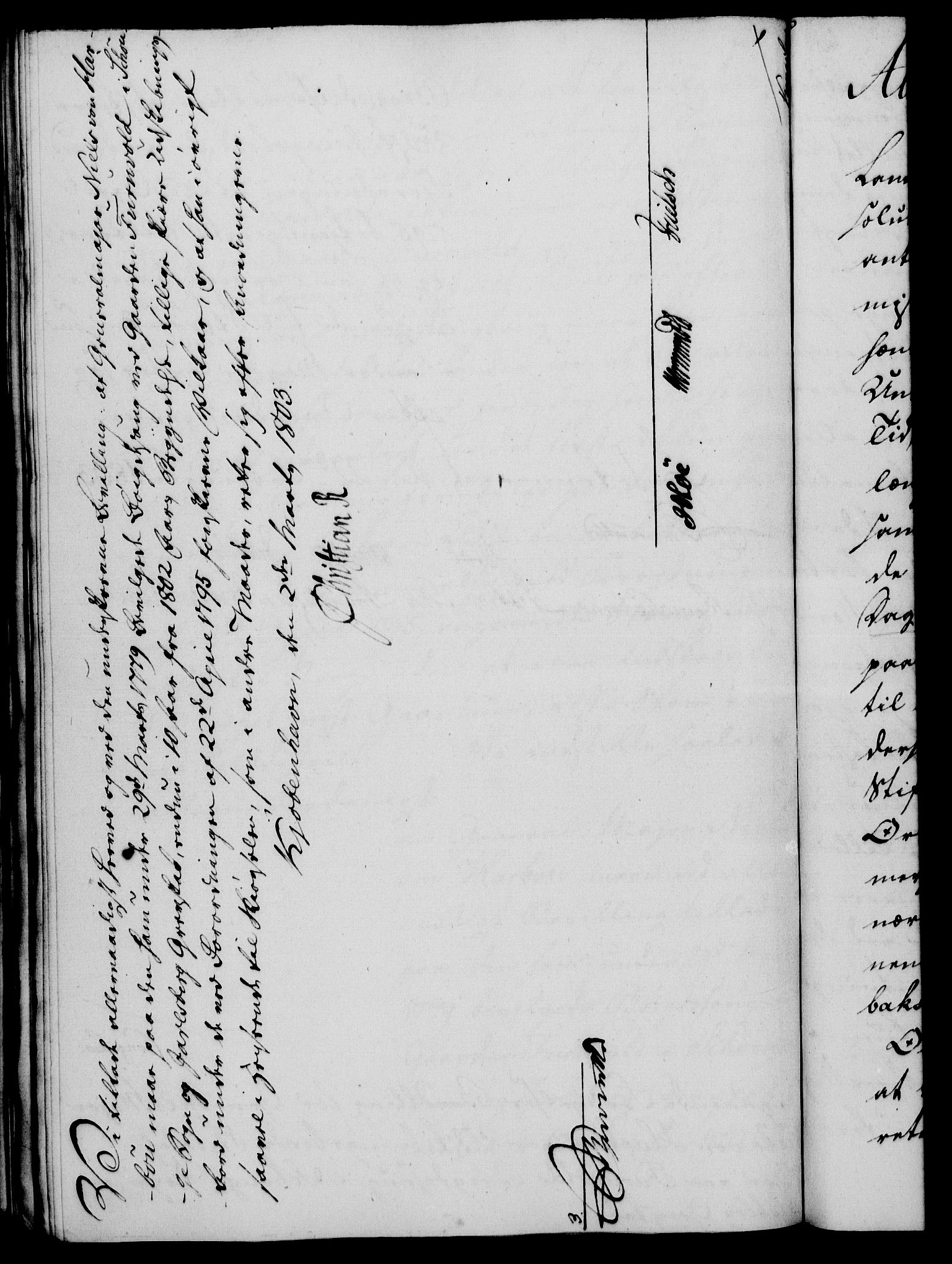Rentekammeret, Kammerkanselliet, RA/EA-3111/G/Gf/Gfa/L0085: Norsk relasjons- og resolusjonsprotokoll (merket RK 52.85), 1803, s. 251