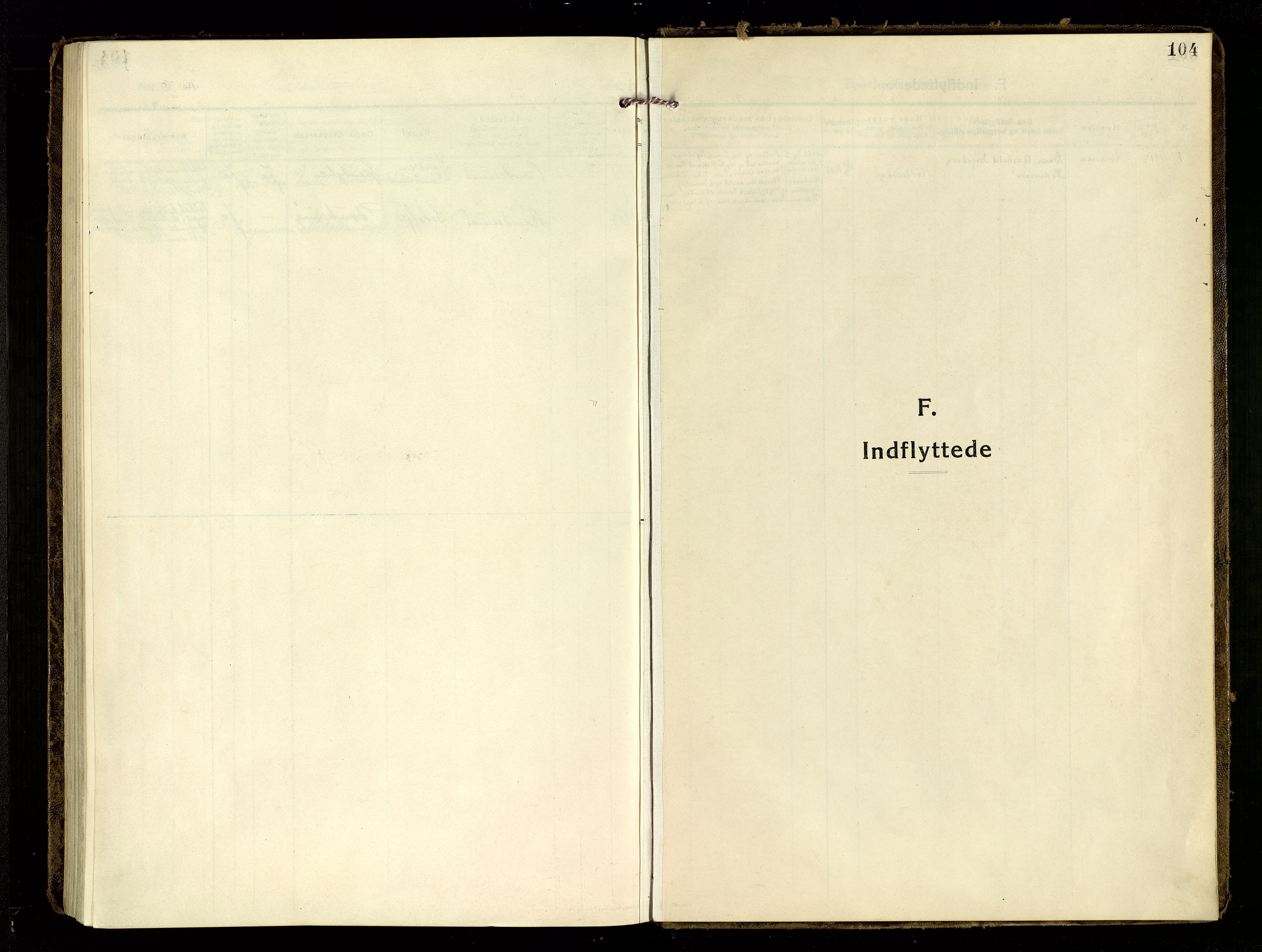 Oddernes sokneprestkontor, SAK/1111-0033/F/Fa/Fab/L0004: Ministerialbok nr. A 4, 1916-1935, s. 104