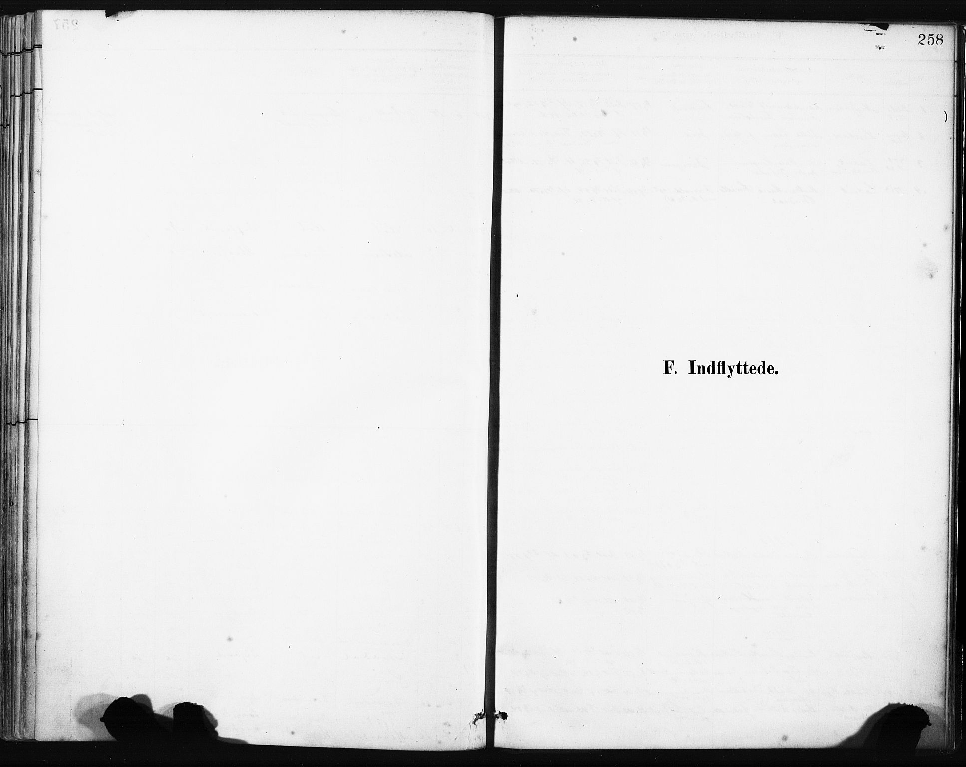Gulen sokneprestembete, SAB/A-80201/H/Haa/Haab/L0001: Ministerialbok nr. B 1, 1881-1905, s. 258