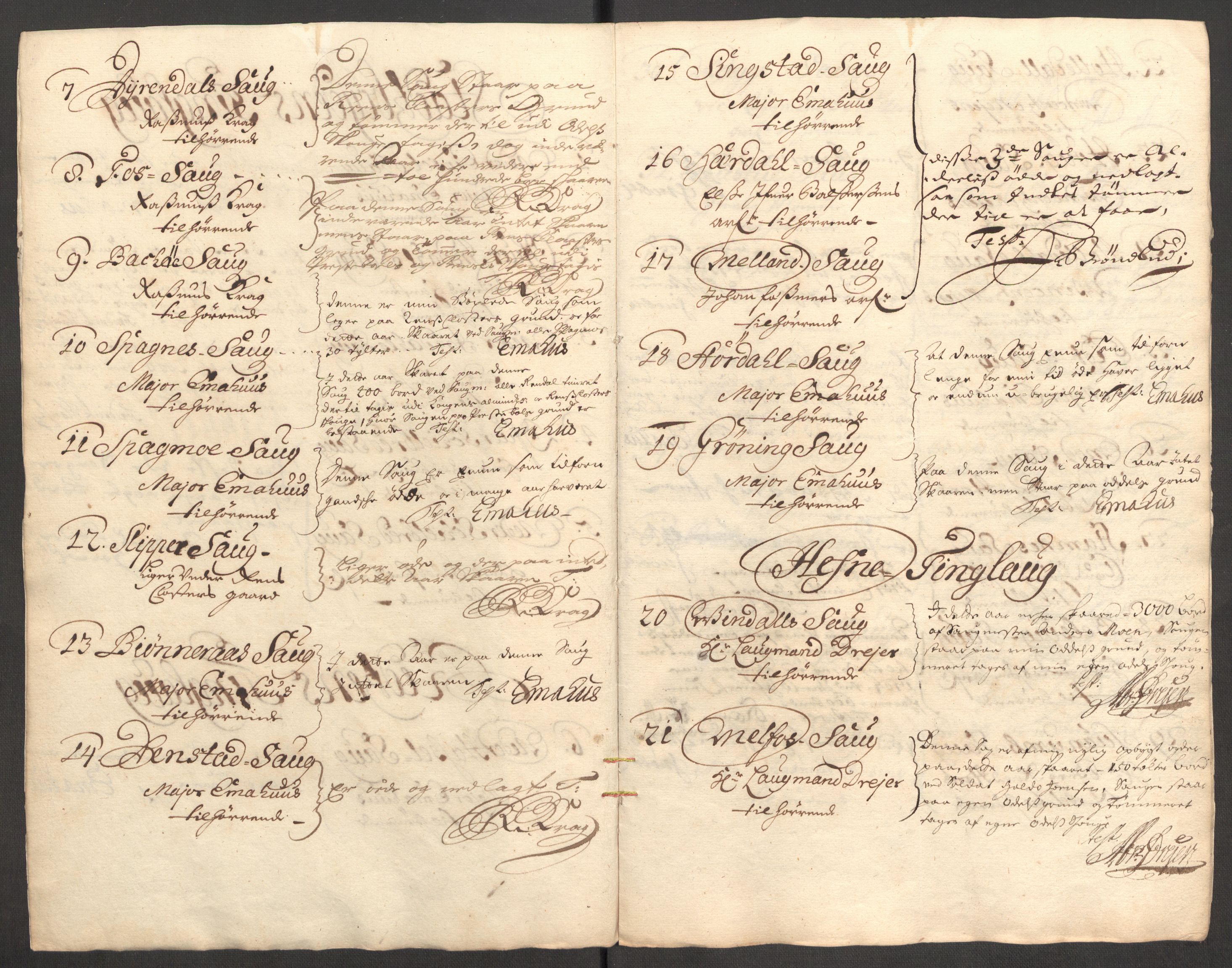 Rentekammeret inntil 1814, Reviderte regnskaper, Fogderegnskap, RA/EA-4092/R57/L3856: Fogderegnskap Fosen, 1704-1705, s. 161