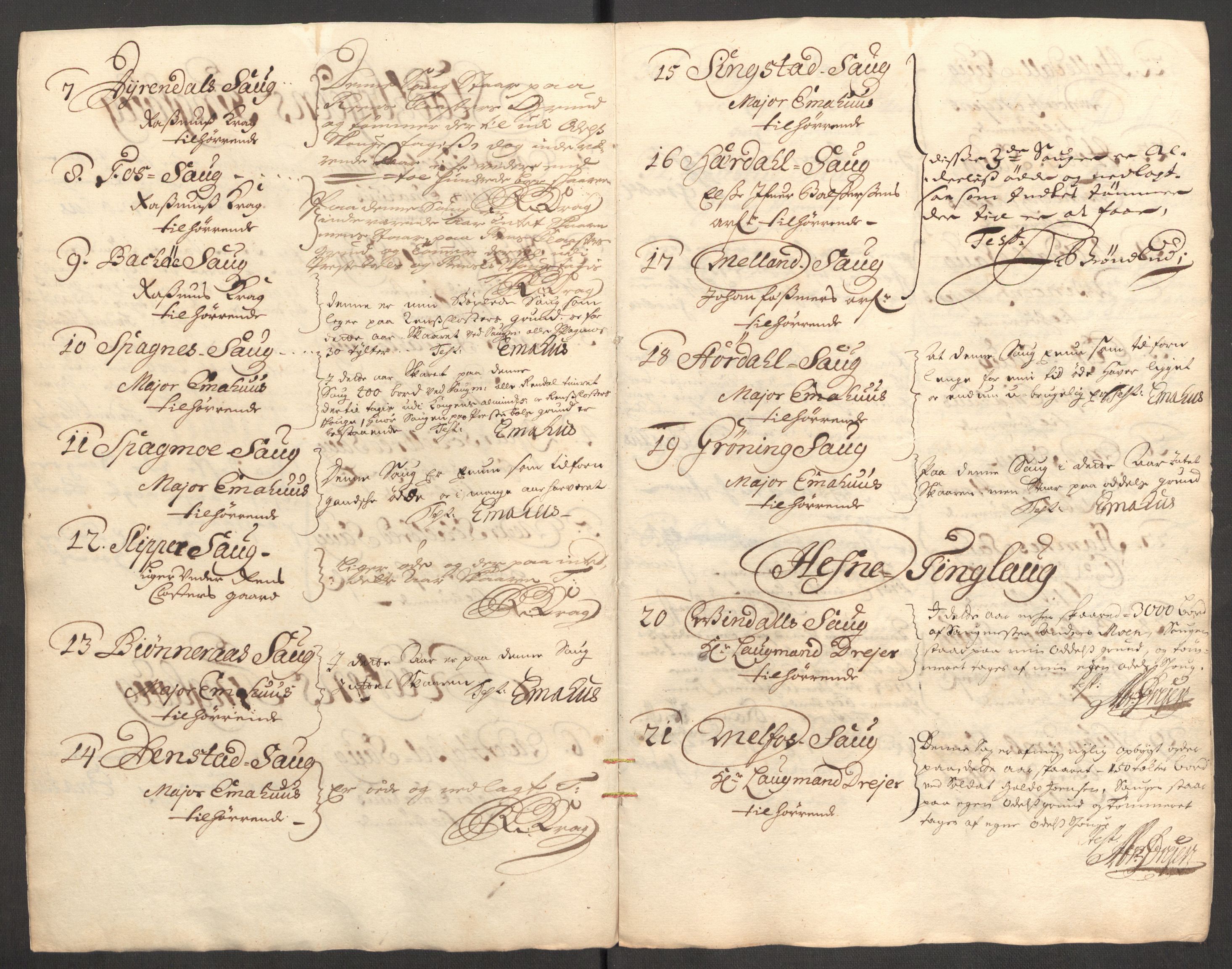 Rentekammeret inntil 1814, Reviderte regnskaper, Fogderegnskap, AV/RA-EA-4092/R57/L3856: Fogderegnskap Fosen, 1704-1705, s. 161