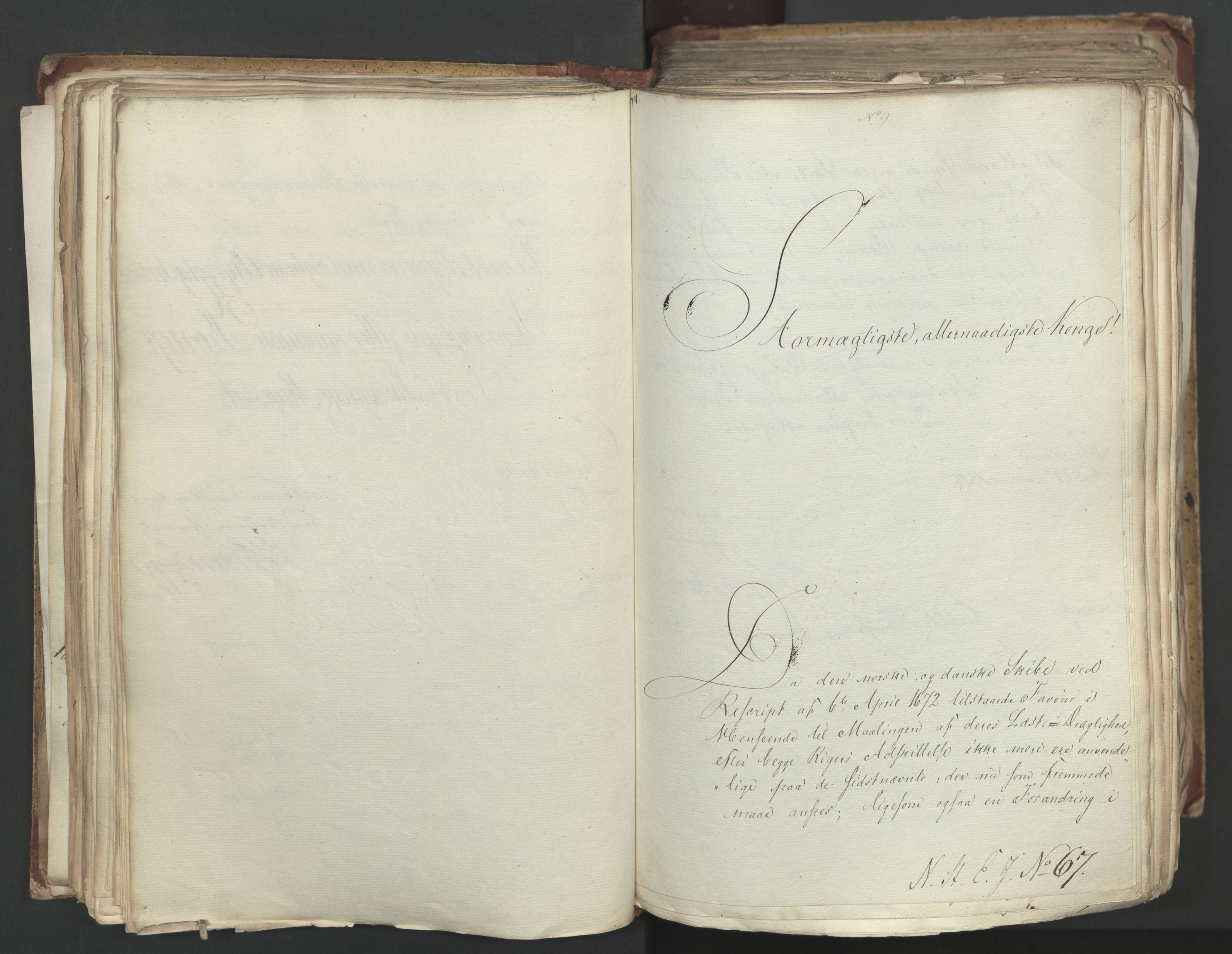 Statsrådsavdelingen i Stockholm, AV/RA-S-1003/D/Da/L0001: Regjeringsinnstillinger nr. 1-262, 1814-1815, s. 132