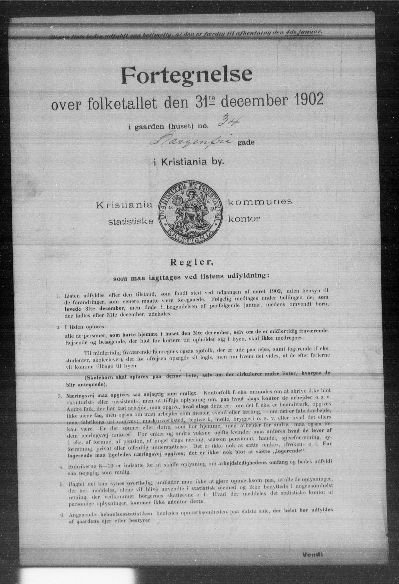 OBA, Kommunal folketelling 31.12.1902 for Kristiania kjøpstad, 1902, s. 18530