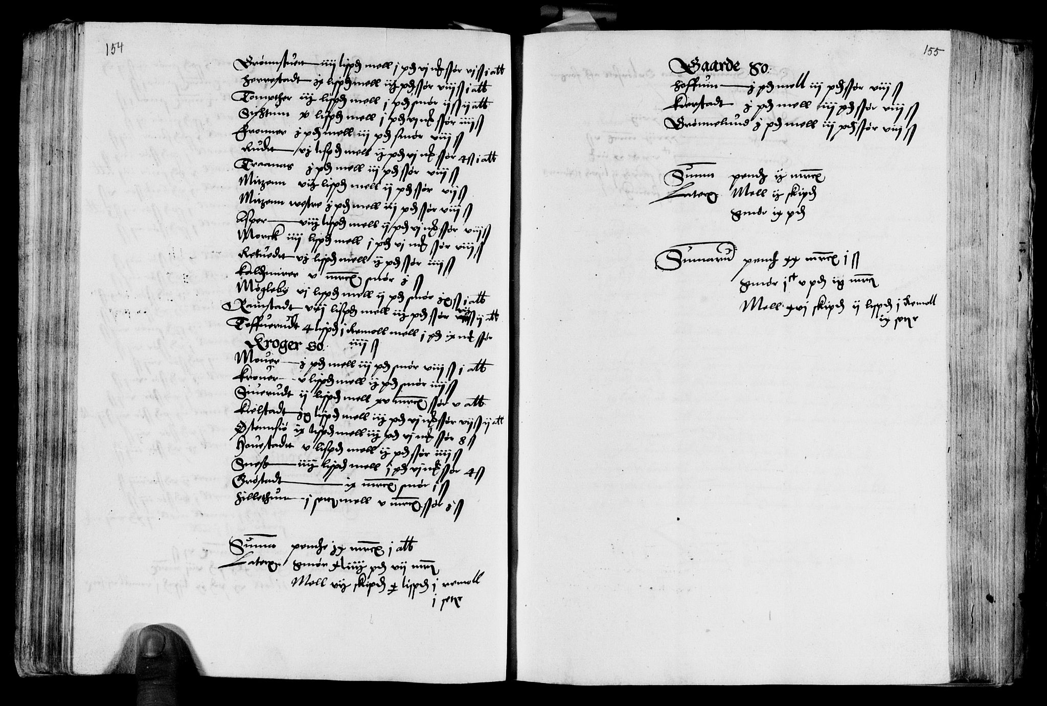 Rentekammeret inntil 1814, Reviderte regnskaper, Lensregnskaper, RA/EA-5023/R/Ra/L0004: Akershus len, 1560-1561;  Bergenhus len, 1516-1517, 1516-1561