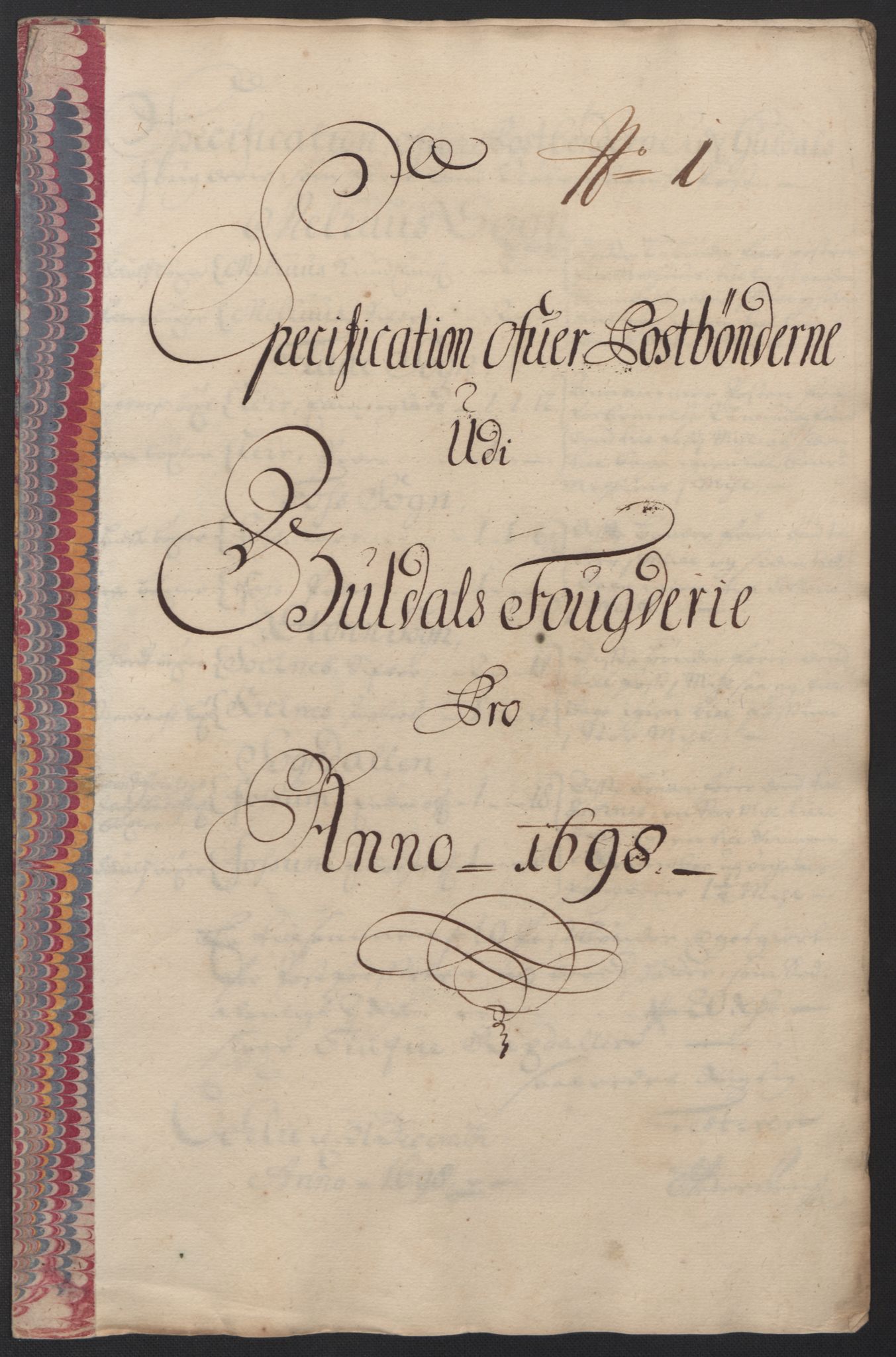 Rentekammeret inntil 1814, Reviderte regnskaper, Fogderegnskap, RA/EA-4092/R60/L3948: Fogderegnskap Orkdal og Gauldal, 1698, s. 389