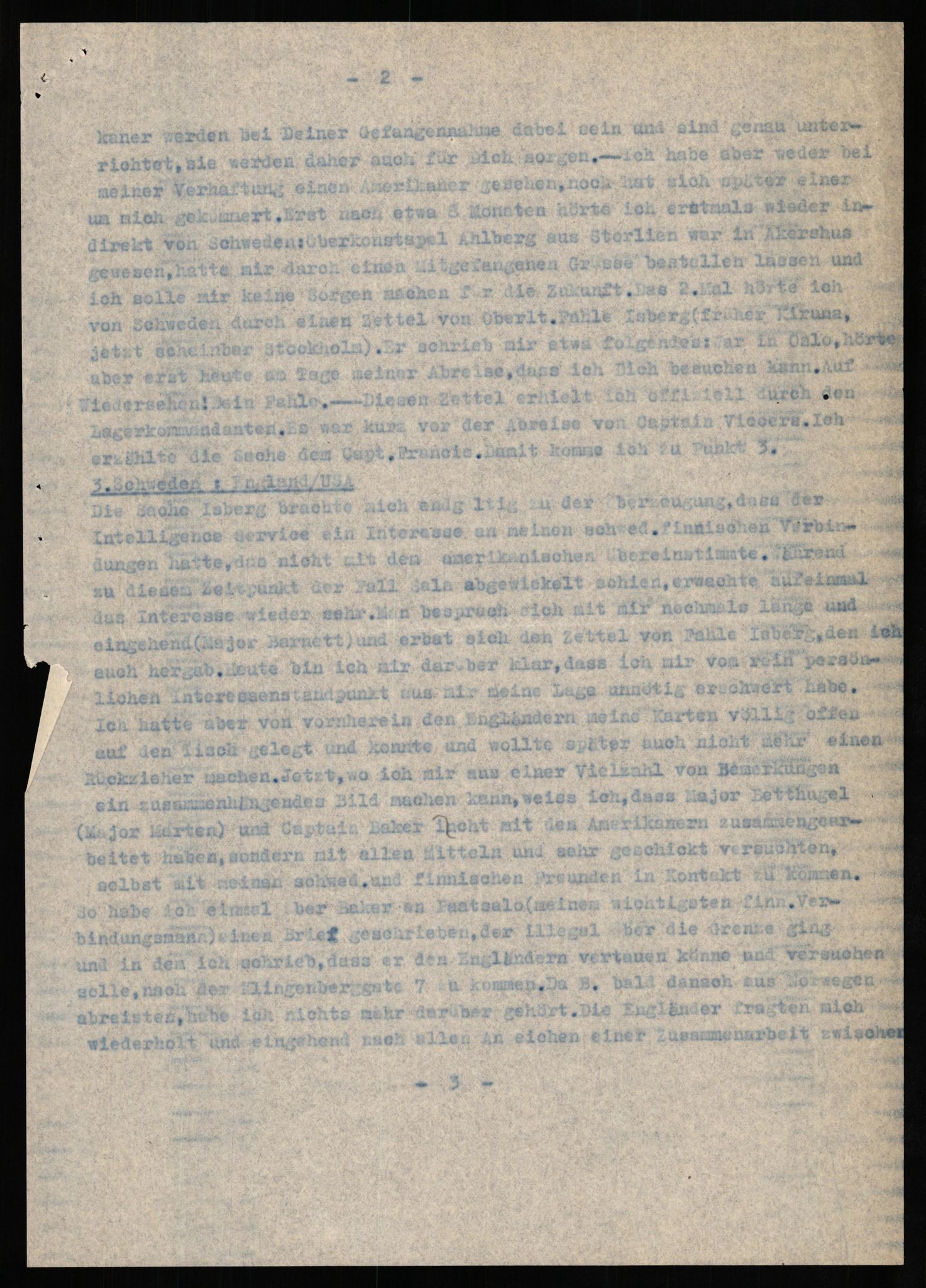 Forsvaret, Forsvarets overkommando II, RA/RAFA-3915/D/Db/L0028: CI Questionaires. Tyske okkupasjonsstyrker i Norge. Tyskere., 1945-1946, s. 440