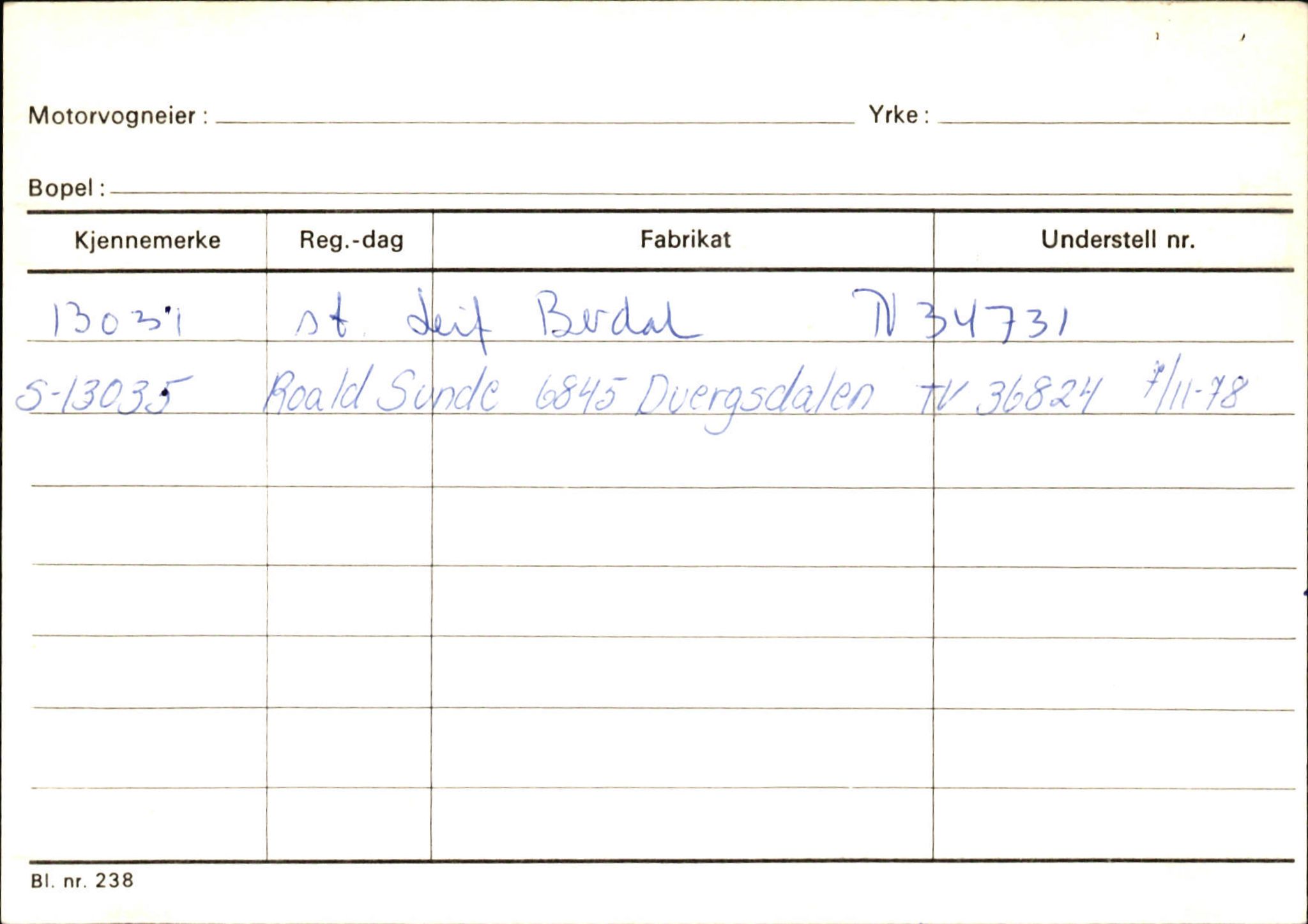 Statens vegvesen, Sogn og Fjordane vegkontor, AV/SAB-A-5301/4/F/L0126: Eigarregister Fjaler M-Å. Leikanger A-Å, 1945-1975, s. 2189