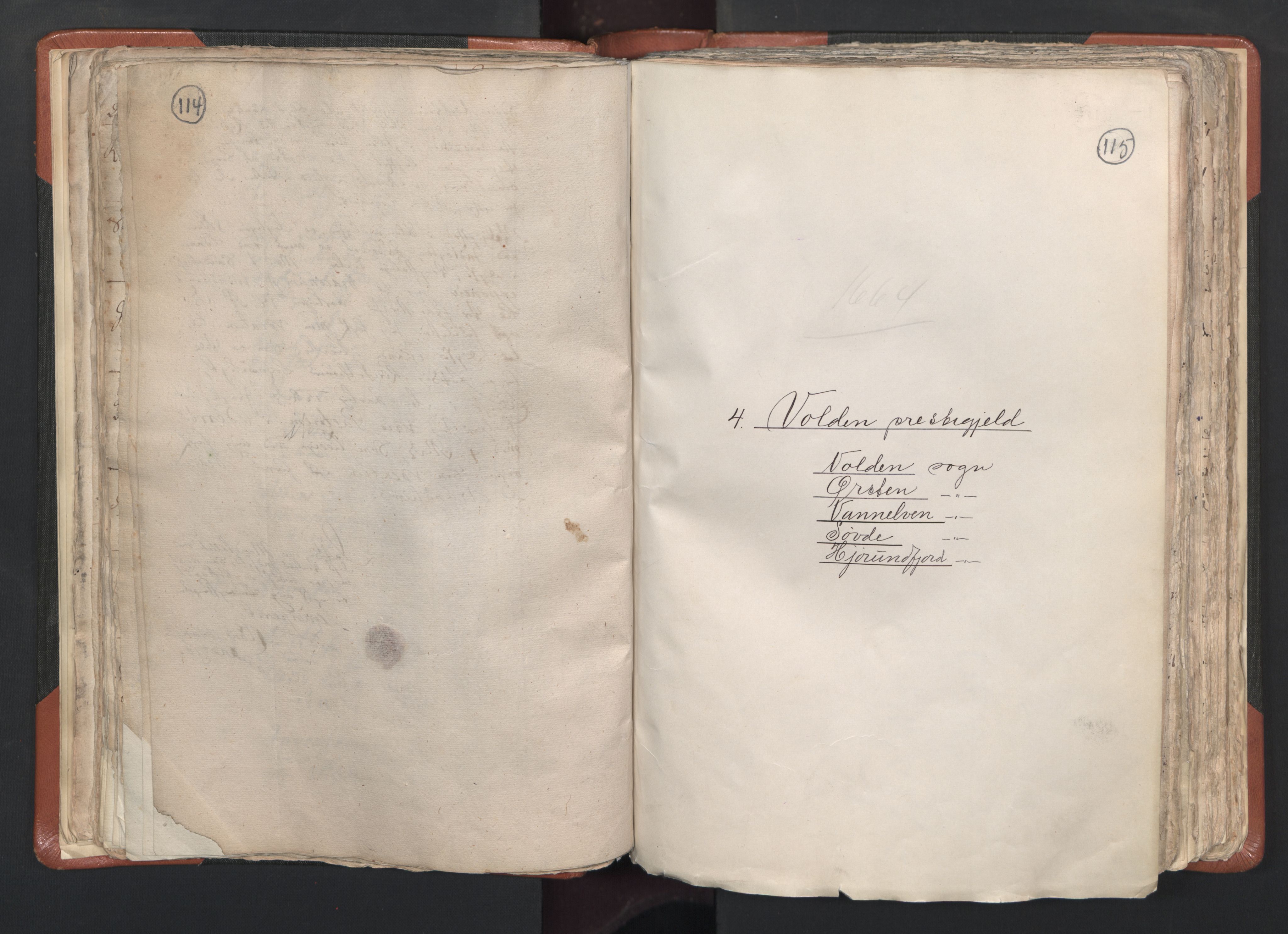RA, Sogneprestenes manntall 1664-1666, nr. 26: Sunnmøre prosti, 1664-1666, s. 114-115