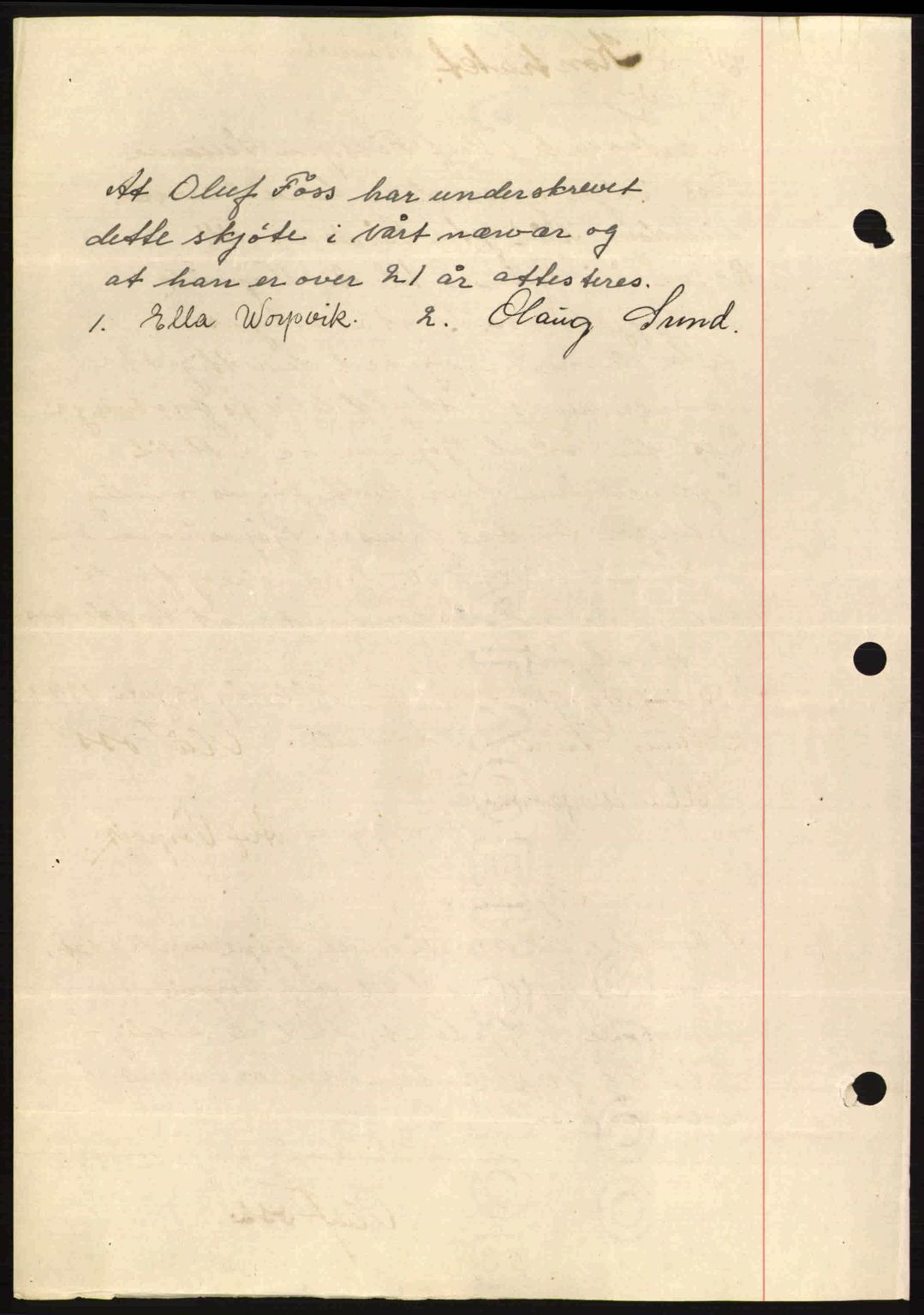 Fosen sorenskriveri, AV/SAT-A-1107/1/2/2C: Pantebok nr. A3, 1943-1945, Dagboknr: 820/1944