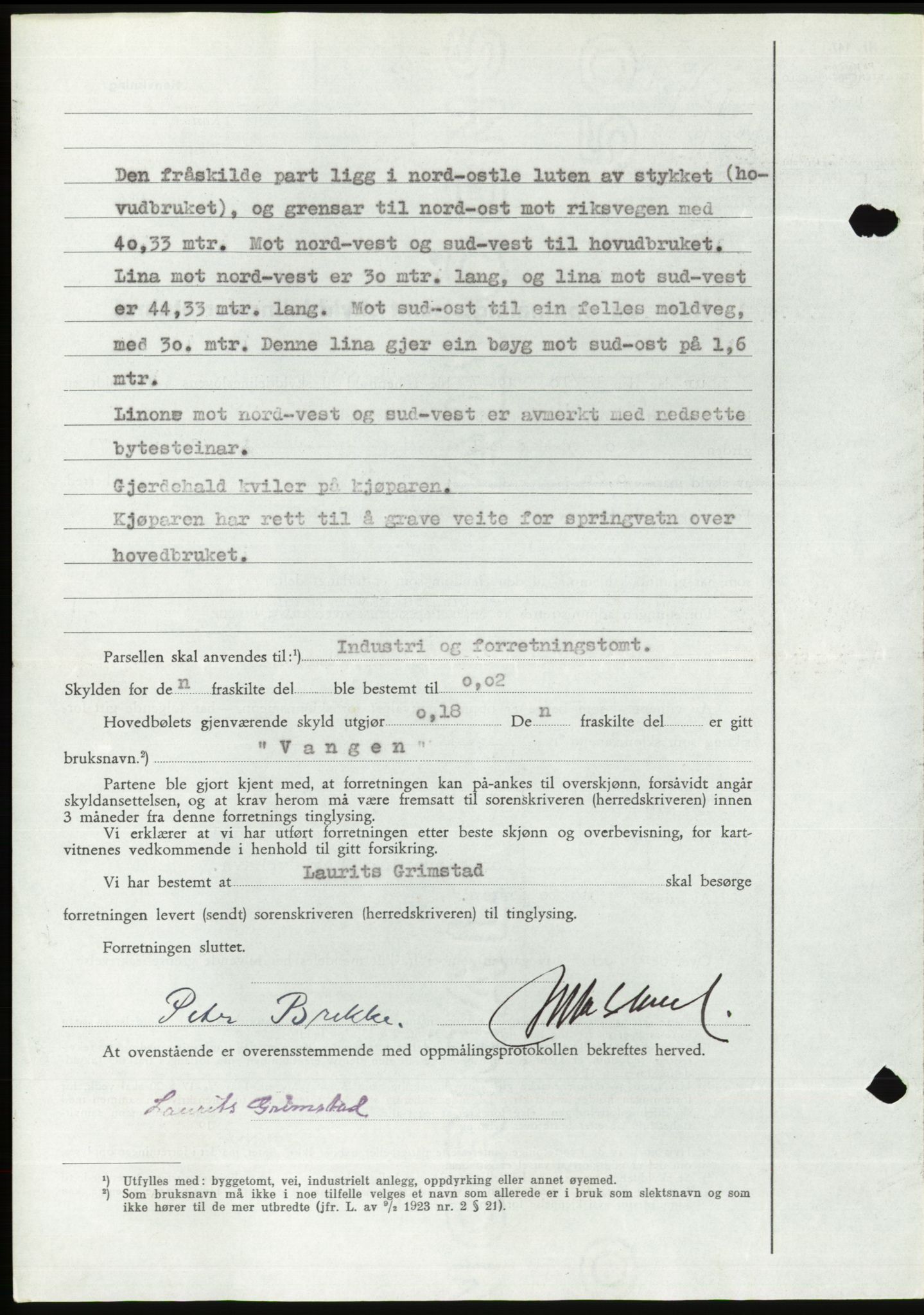 Søre Sunnmøre sorenskriveri, AV/SAT-A-4122/1/2/2C/L0081: Pantebok nr. 7A, 1947-1948, Dagboknr: 1510/1947