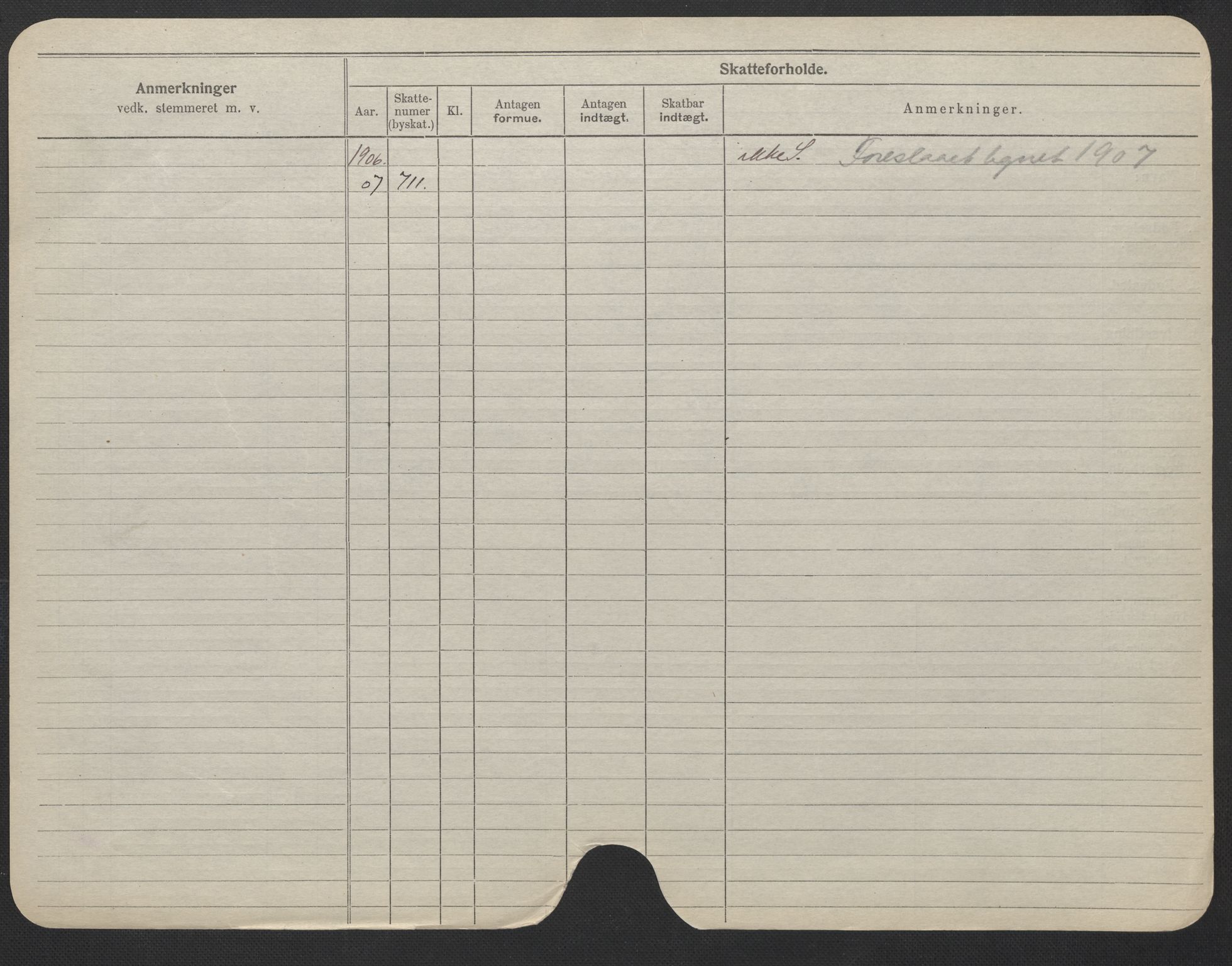 Oslo folkeregister, Registerkort, SAO/A-11715/F/Fa/Fac/L0023: Kvinner, 1906-1914, s. 226b