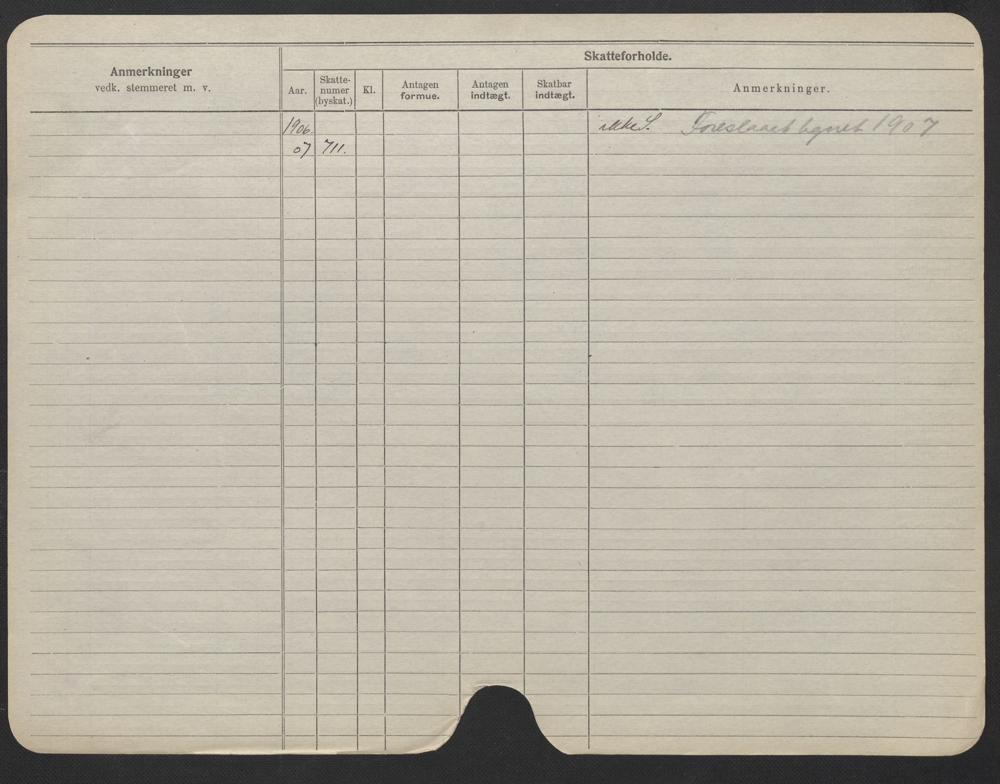 Oslo folkeregister, Registerkort, AV/SAO-A-11715/F/Fa/Fac/L0023: Kvinner, 1906-1914, s. 226b