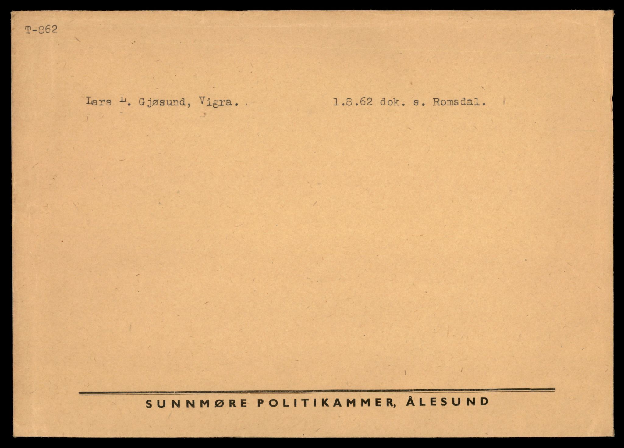 Møre og Romsdal vegkontor - Ålesund trafikkstasjon, SAT/A-4099/F/Fe/L0008: Registreringskort for kjøretøy T 747 - T 894, 1927-1998, s. 2596