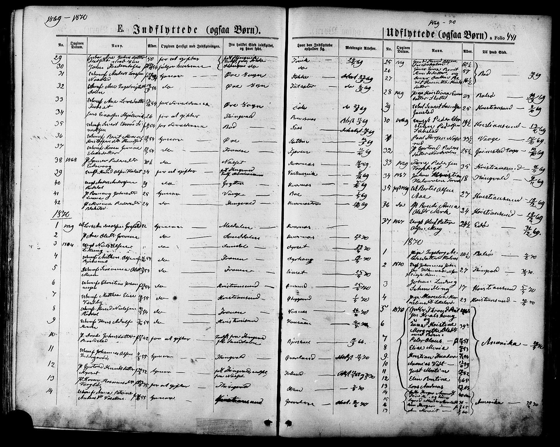 Ministerialprotokoller, klokkerbøker og fødselsregistre - Møre og Romsdal, SAT/A-1454/568/L0805: Ministerialbok nr. 568A12 /1, 1869-1884, s. 441